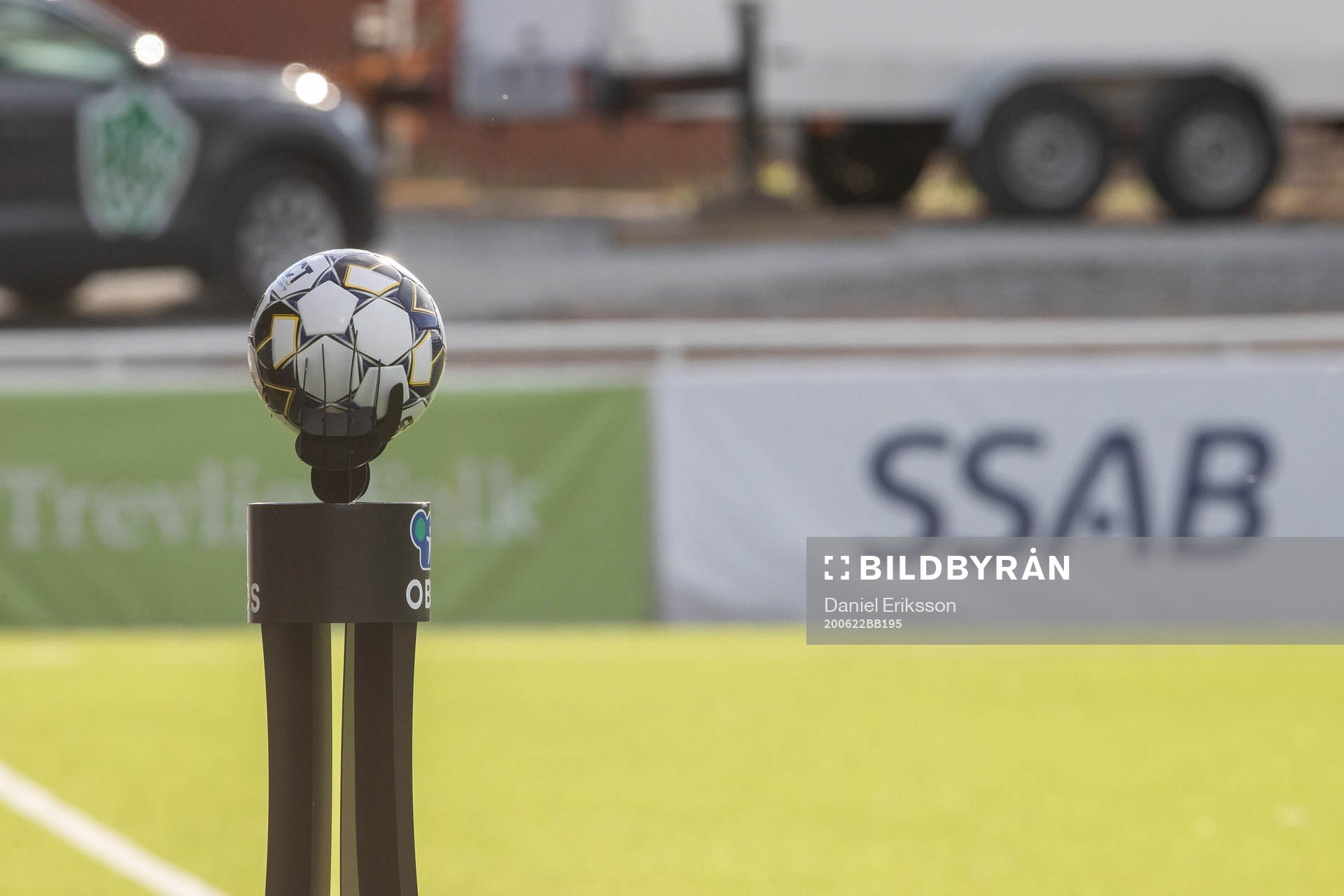 Fotboll innan fotbollsmatchen i Superettan  mellan Brage