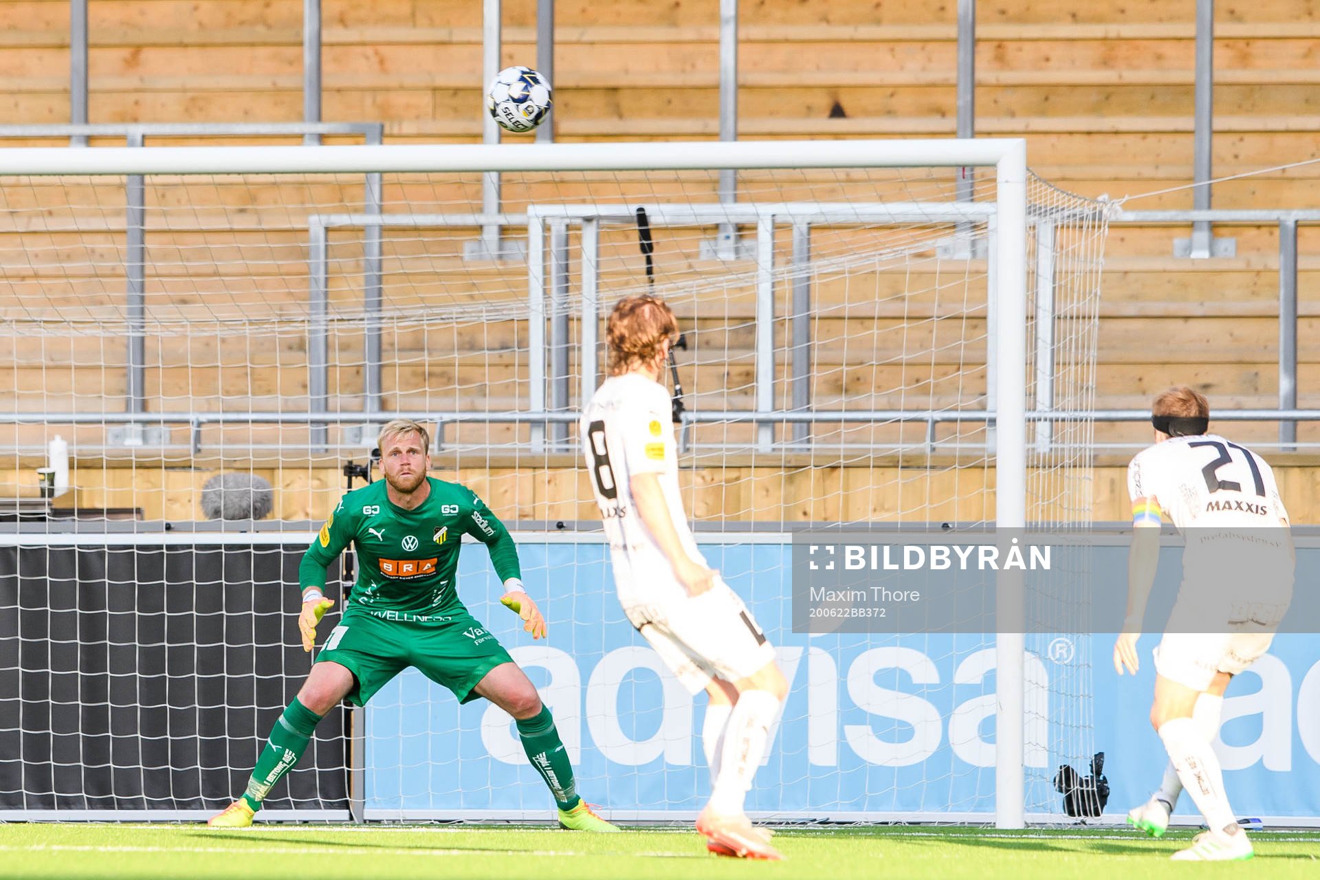 Häckens målvakt Peter Abrahamsson