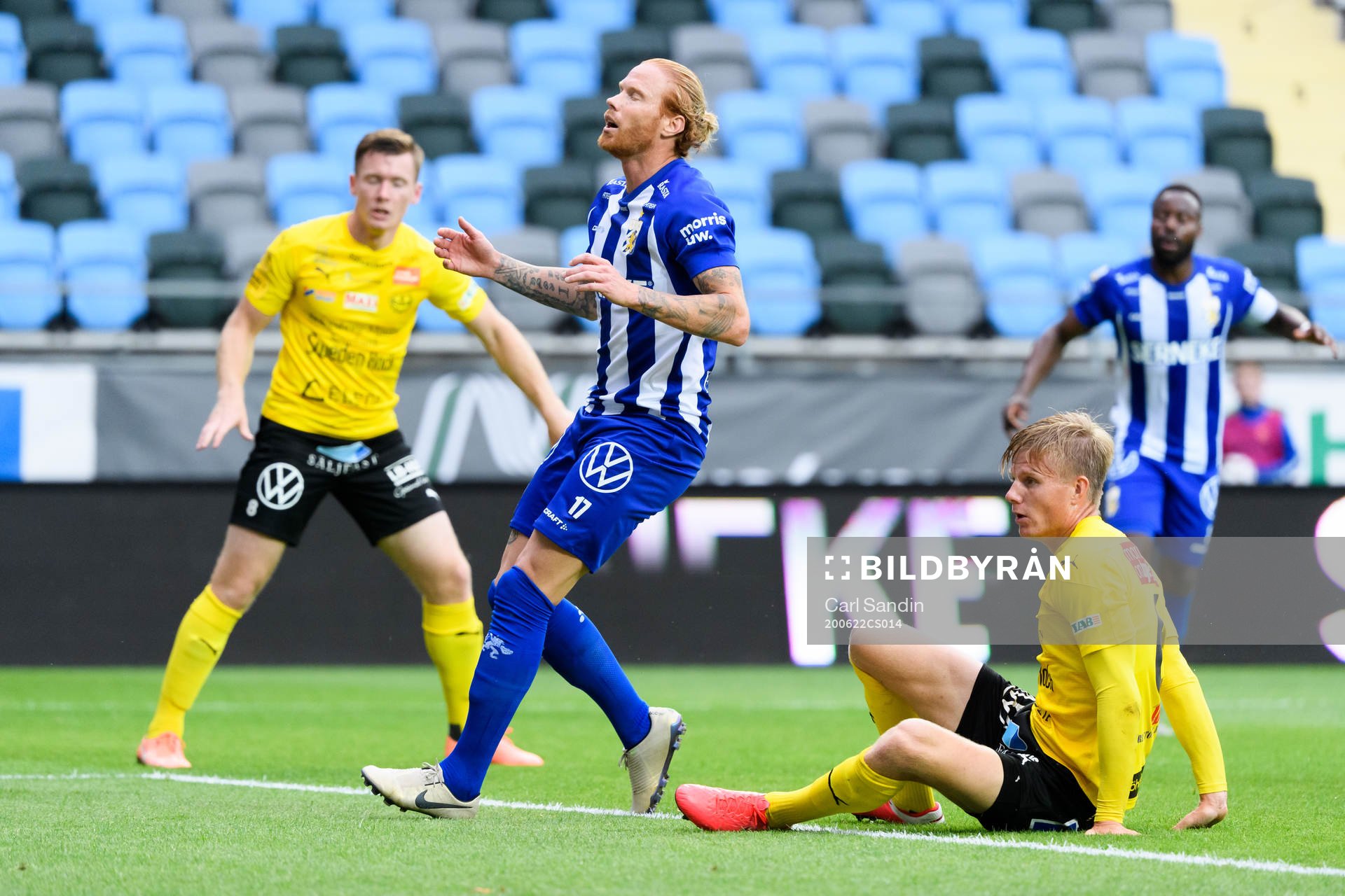 IFK Göteborgs Alexander Farnerud deppar