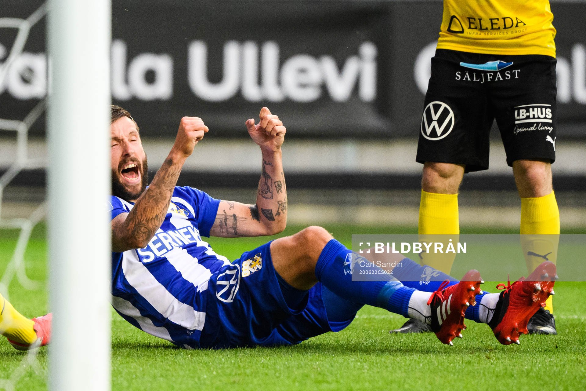 IFK Göteborgs Mattias Bjärsmyr jublar