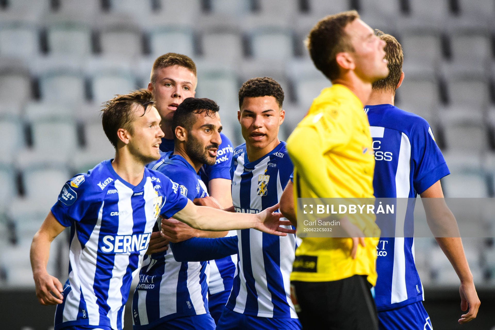 IFK Göteborgs Sargon Abraham jublar
