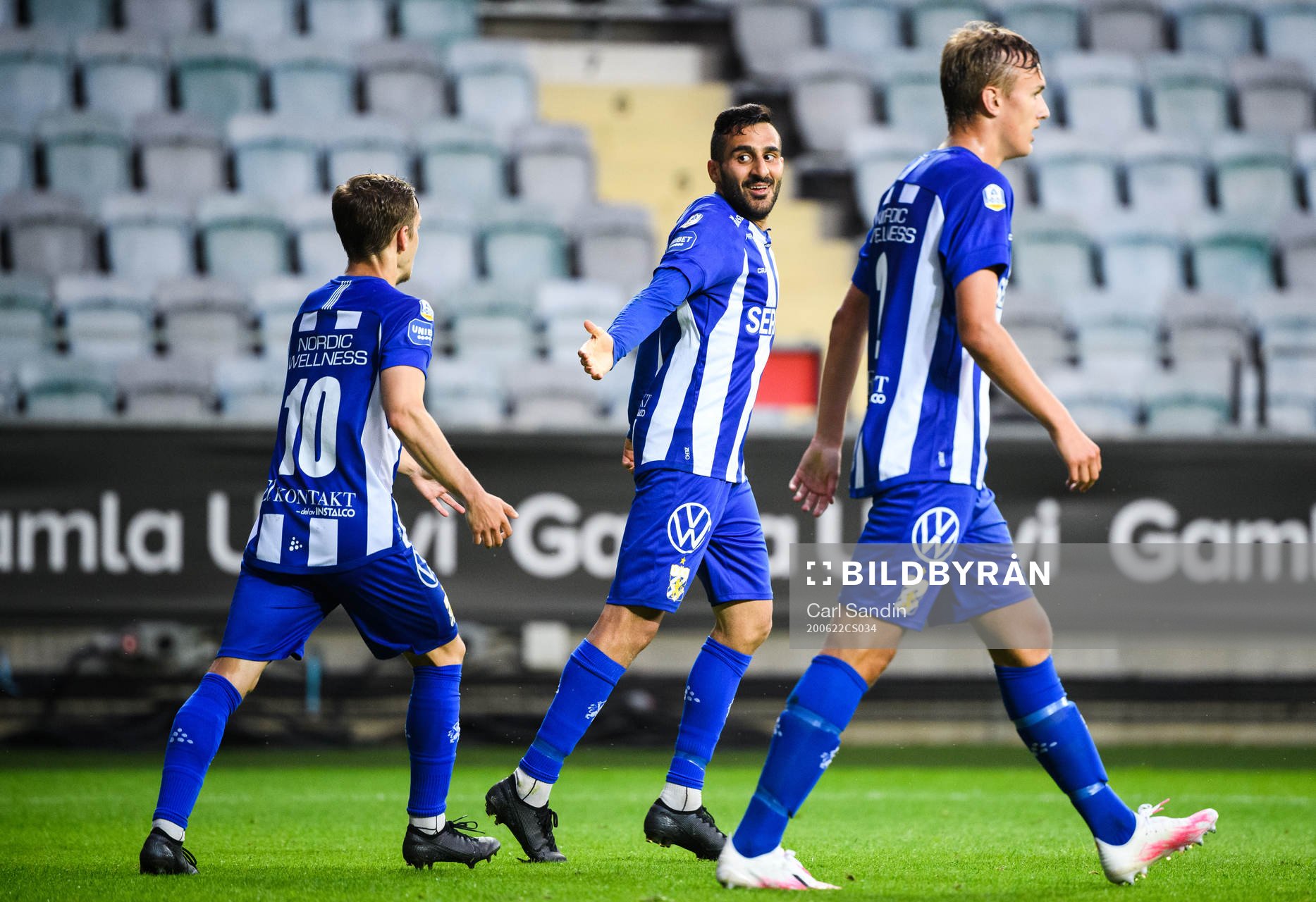 IFK Göteborgs Sargon Abraham jublar