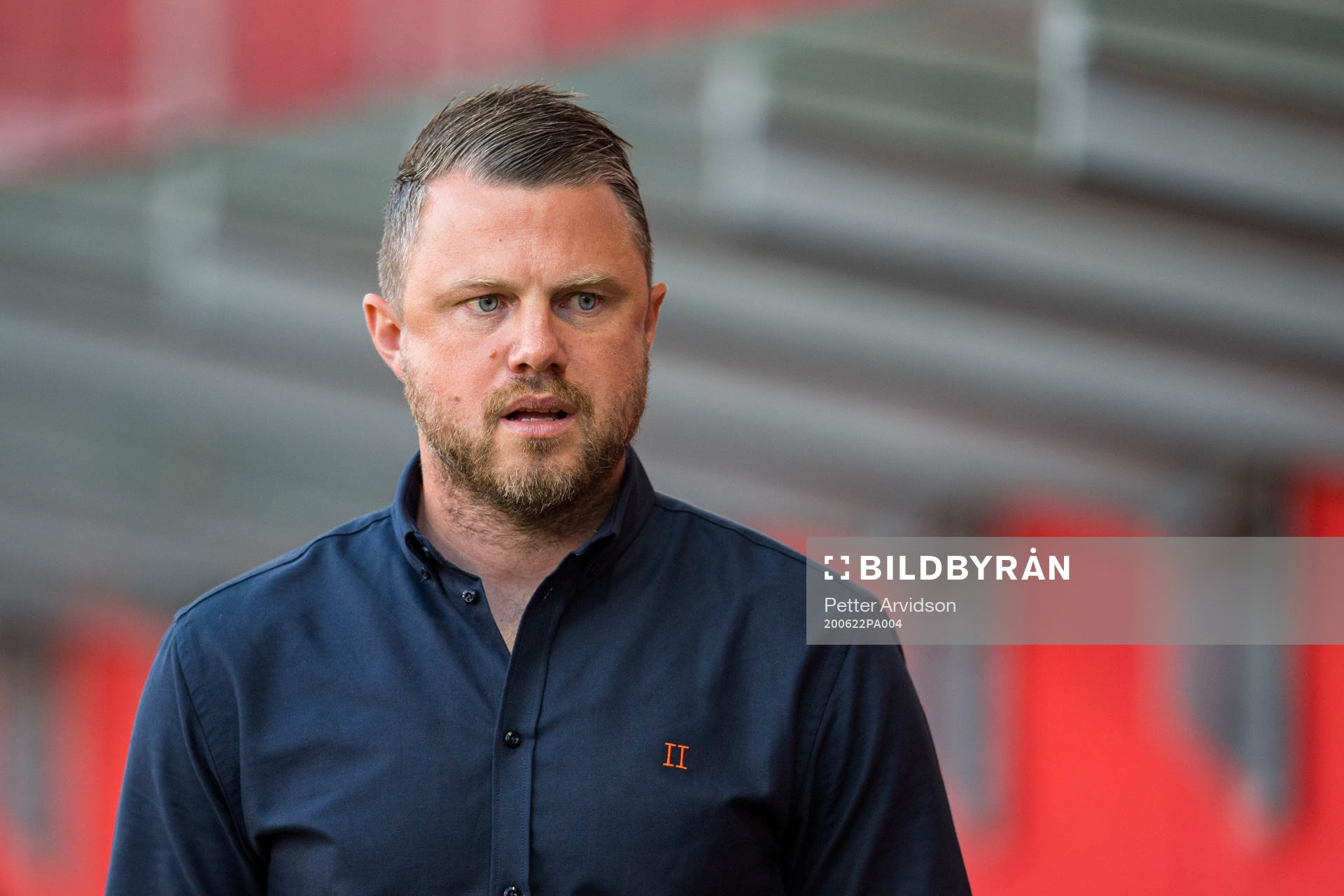 Elfsborgs manager Jimmy Thelin