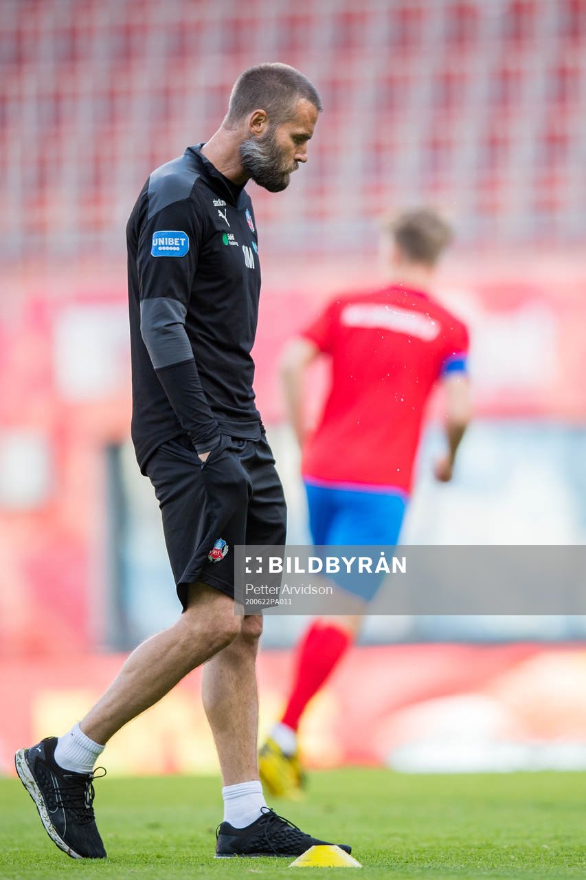 Helsingborgs tränare Olof Mellberg