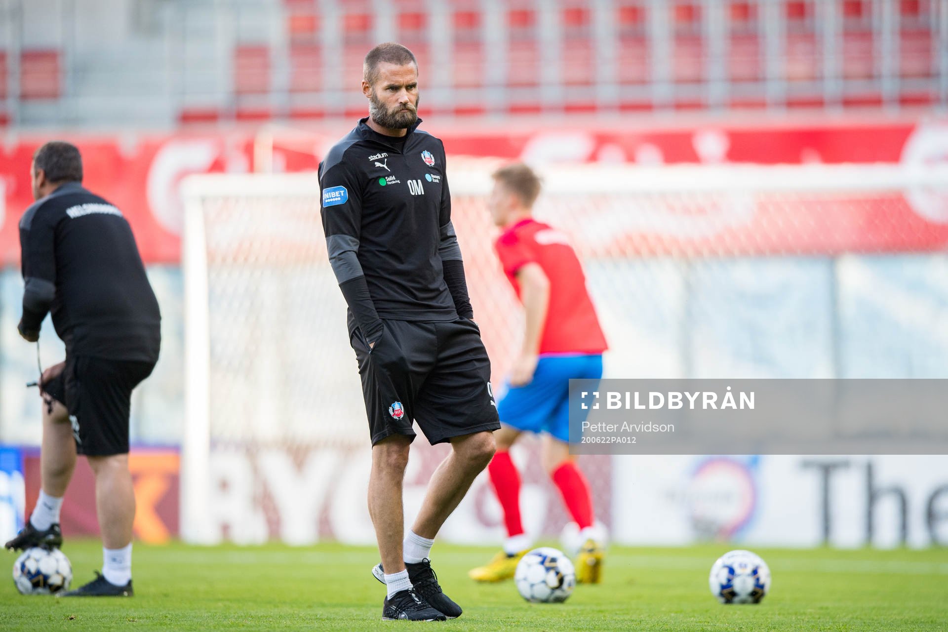 Helsingborgs tränare Olof Mellberg