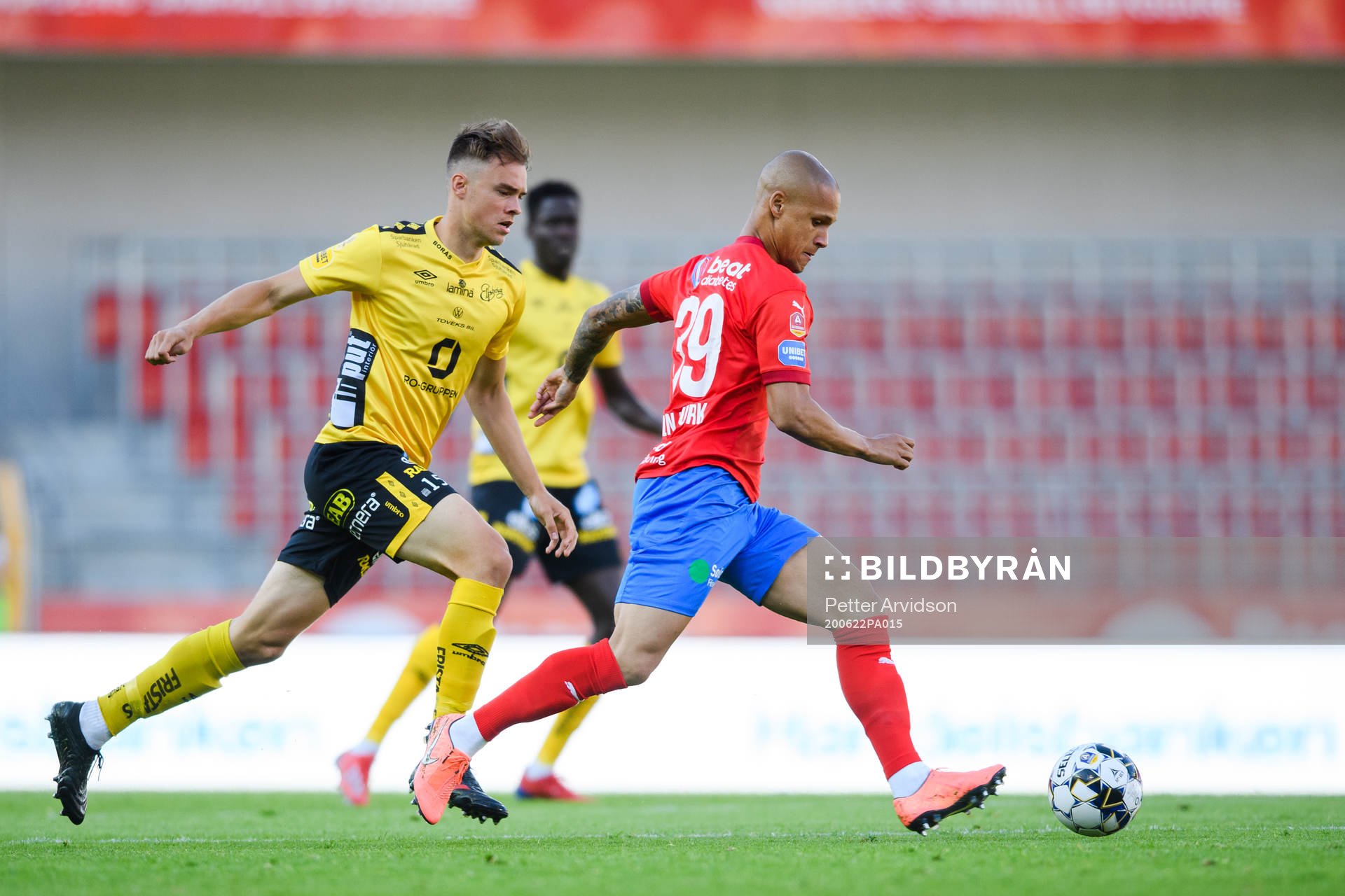 Elfsborgs Leo Väisänen och Helsingborgs Anthony van