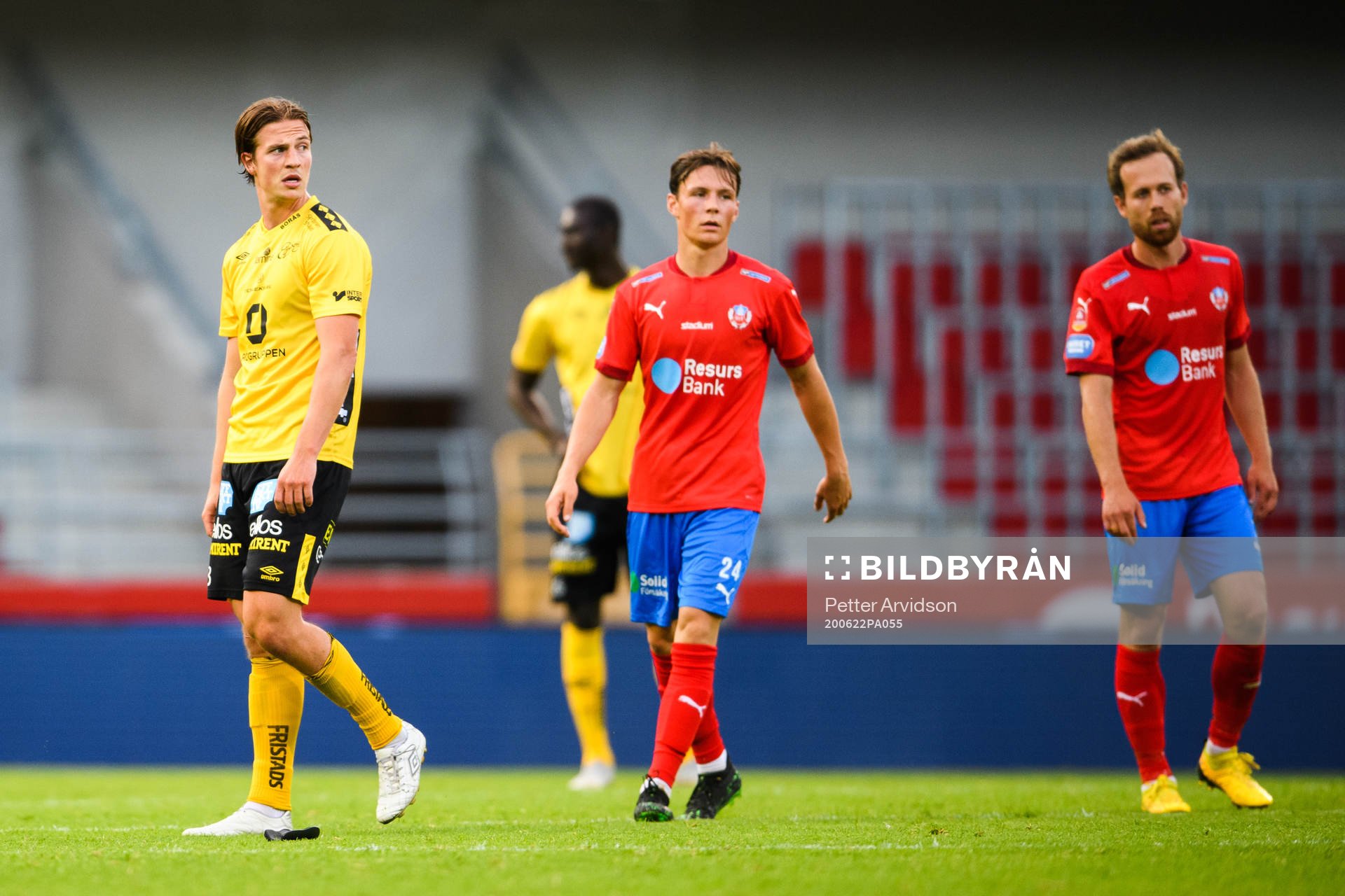 Elfsborgs Simon Olsson och Helsingborgs Filip Sjöberg