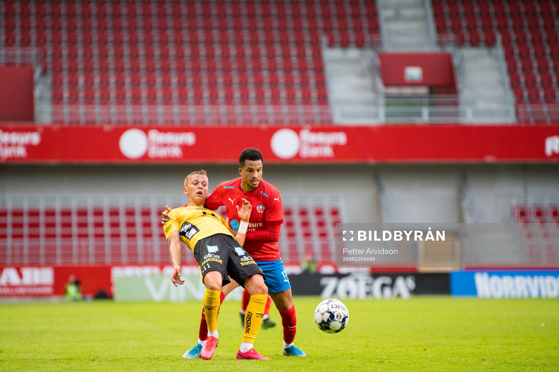 Elfsborgs Jesper Karlsson och Helsingborgs Martin Olsson