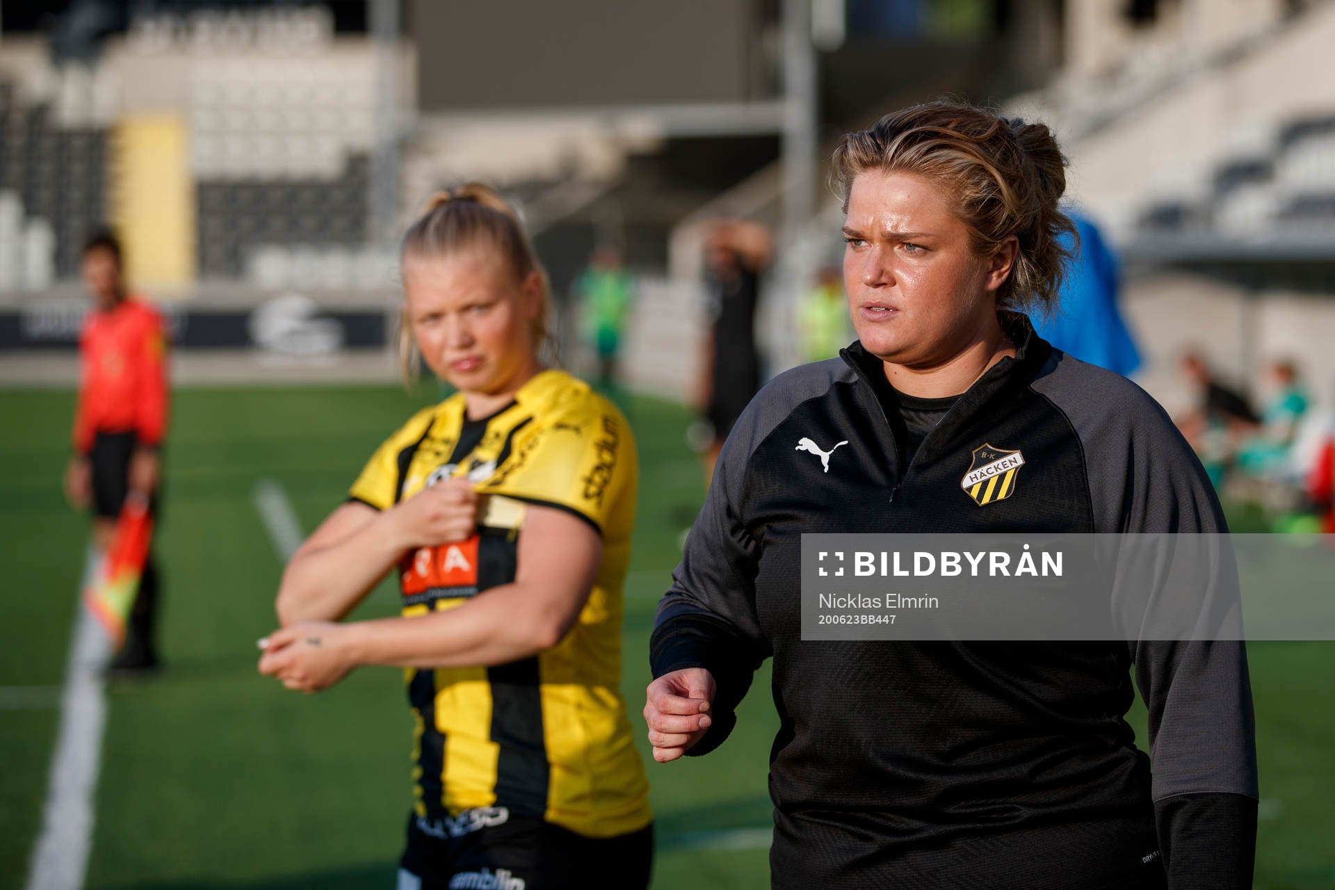 Häckens tränare Erika Faith