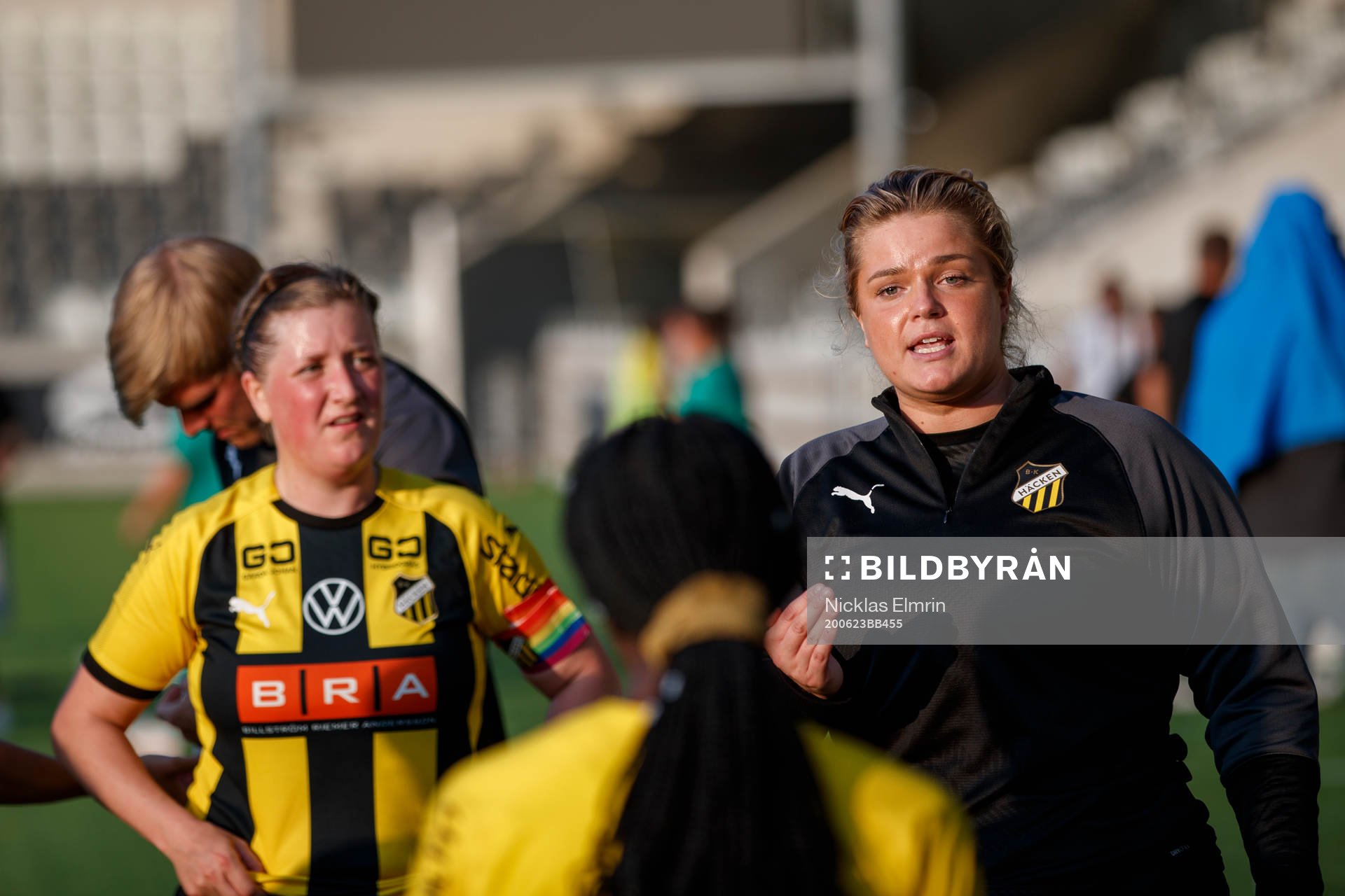 Häckens tränare Erika Faith