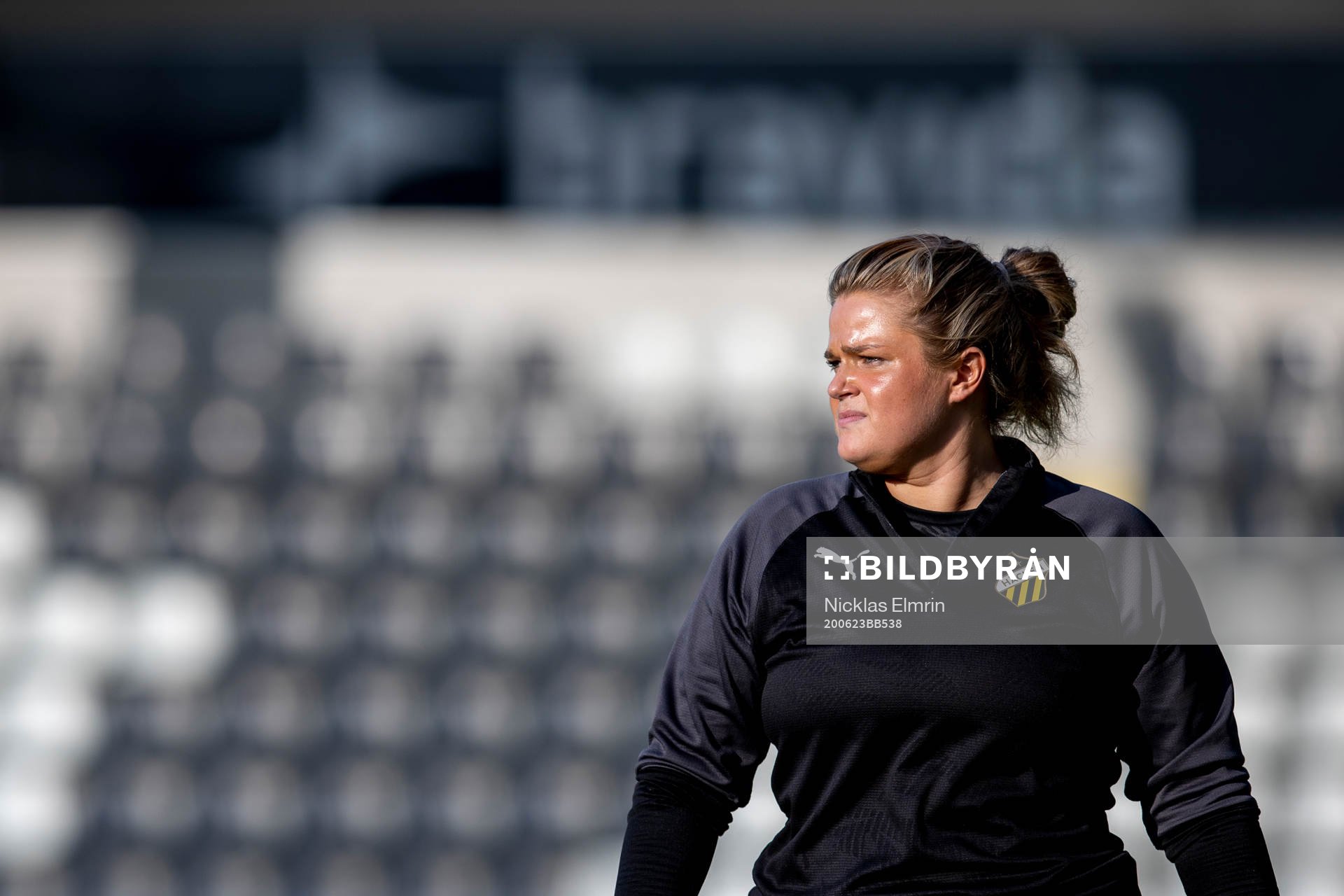 Häckens tränare Erika Faith