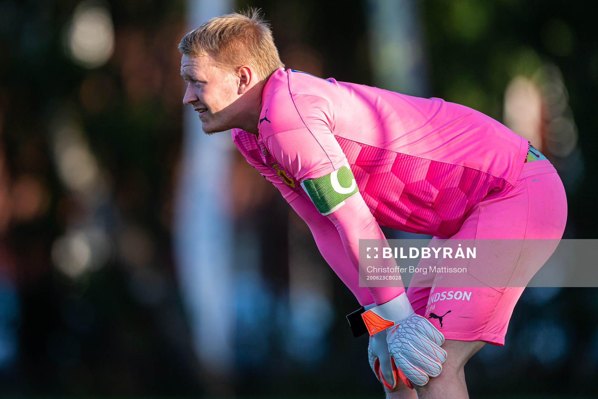 Klippans målvakt Fredrik Lundahl