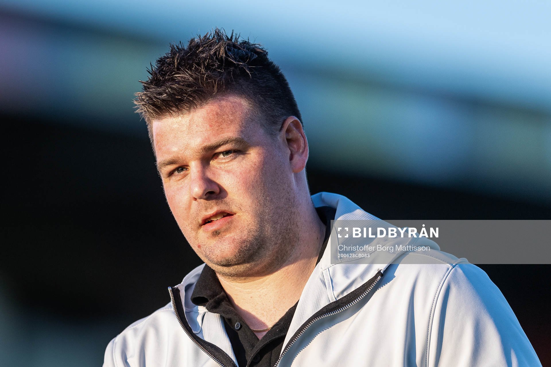 Klippans tränare Emil Bengtsson deppar