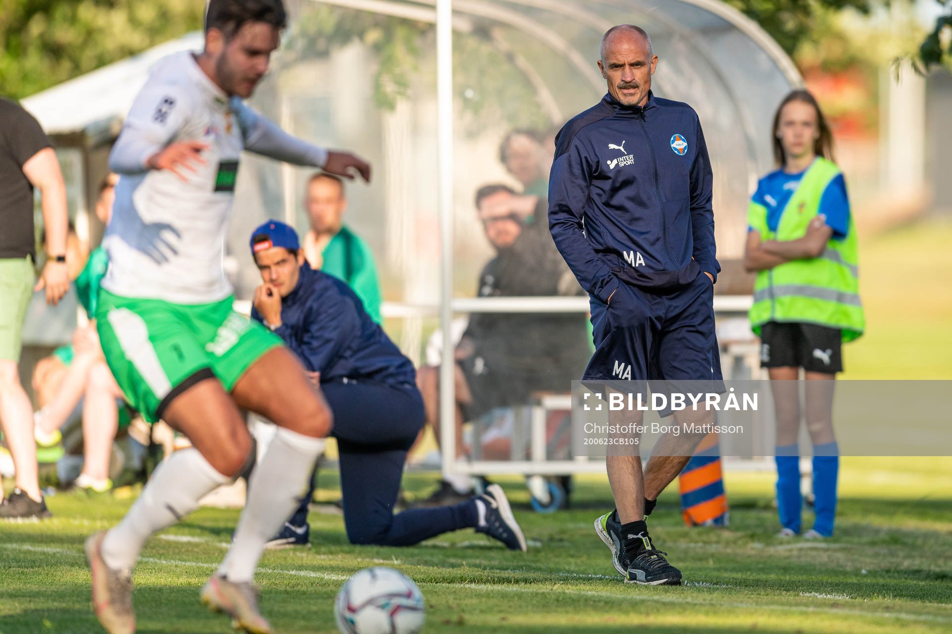 Vejbys tränare Magnus Arvidsson