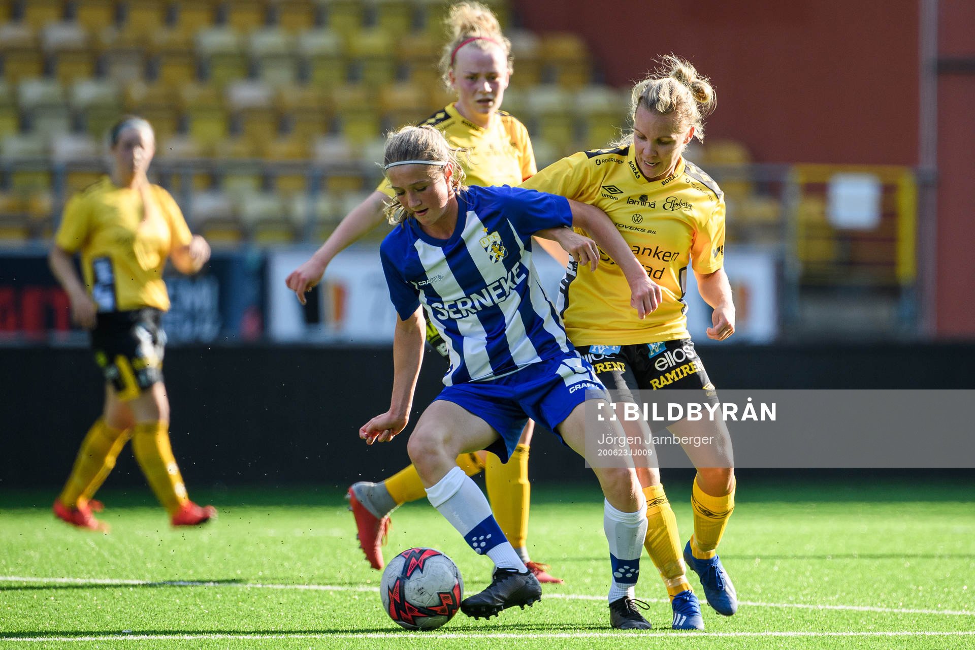 IFK Göteborgs Alexandra Larsson och Elfsborgs Linda