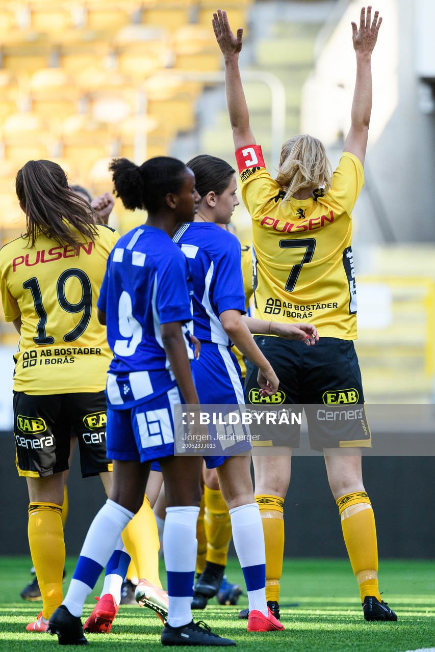 Elfsborgs Gabriella Uddh jublar