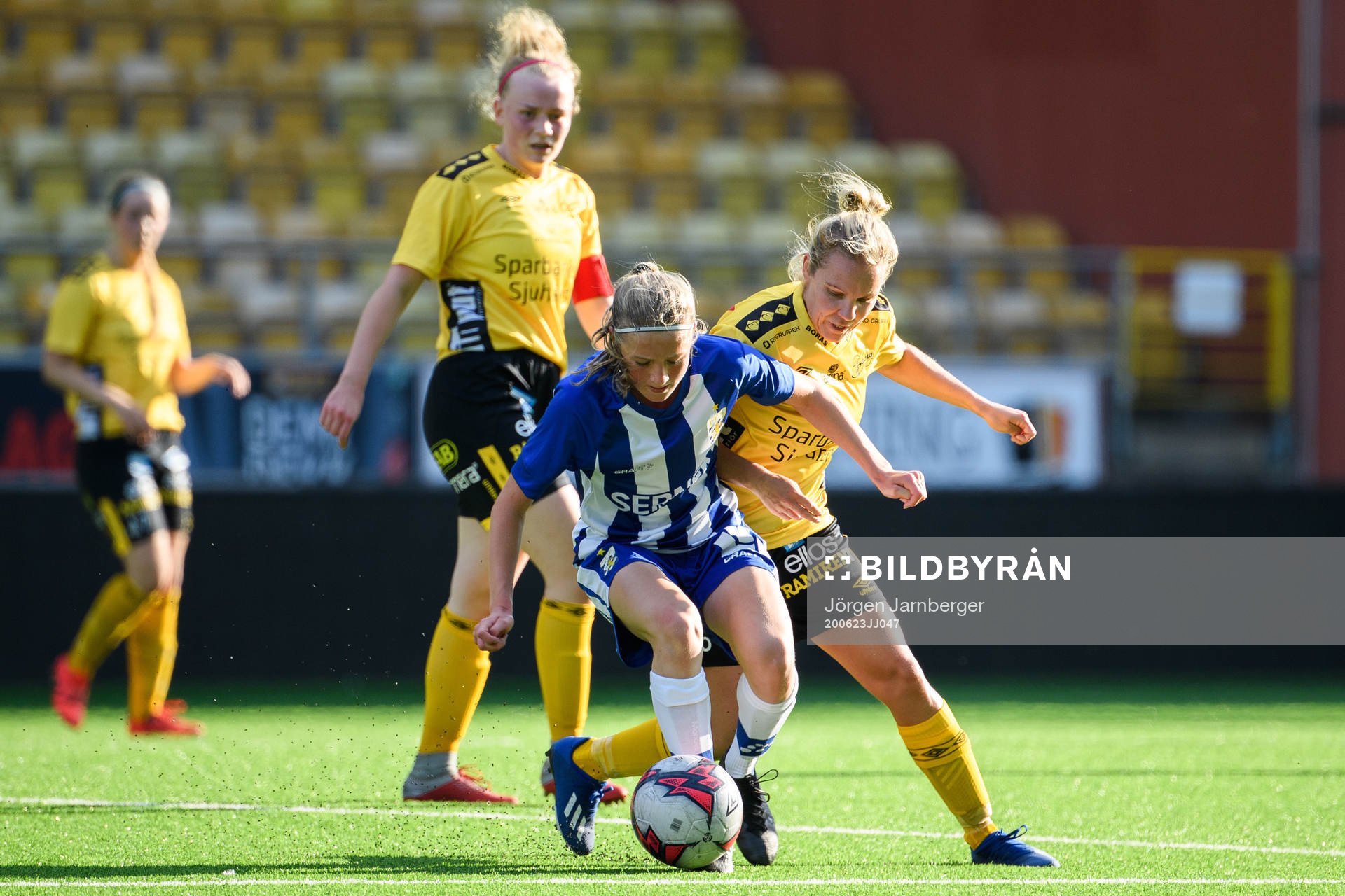IFK Göteborgs Alexandra Larsson och Elfsborgs Linda