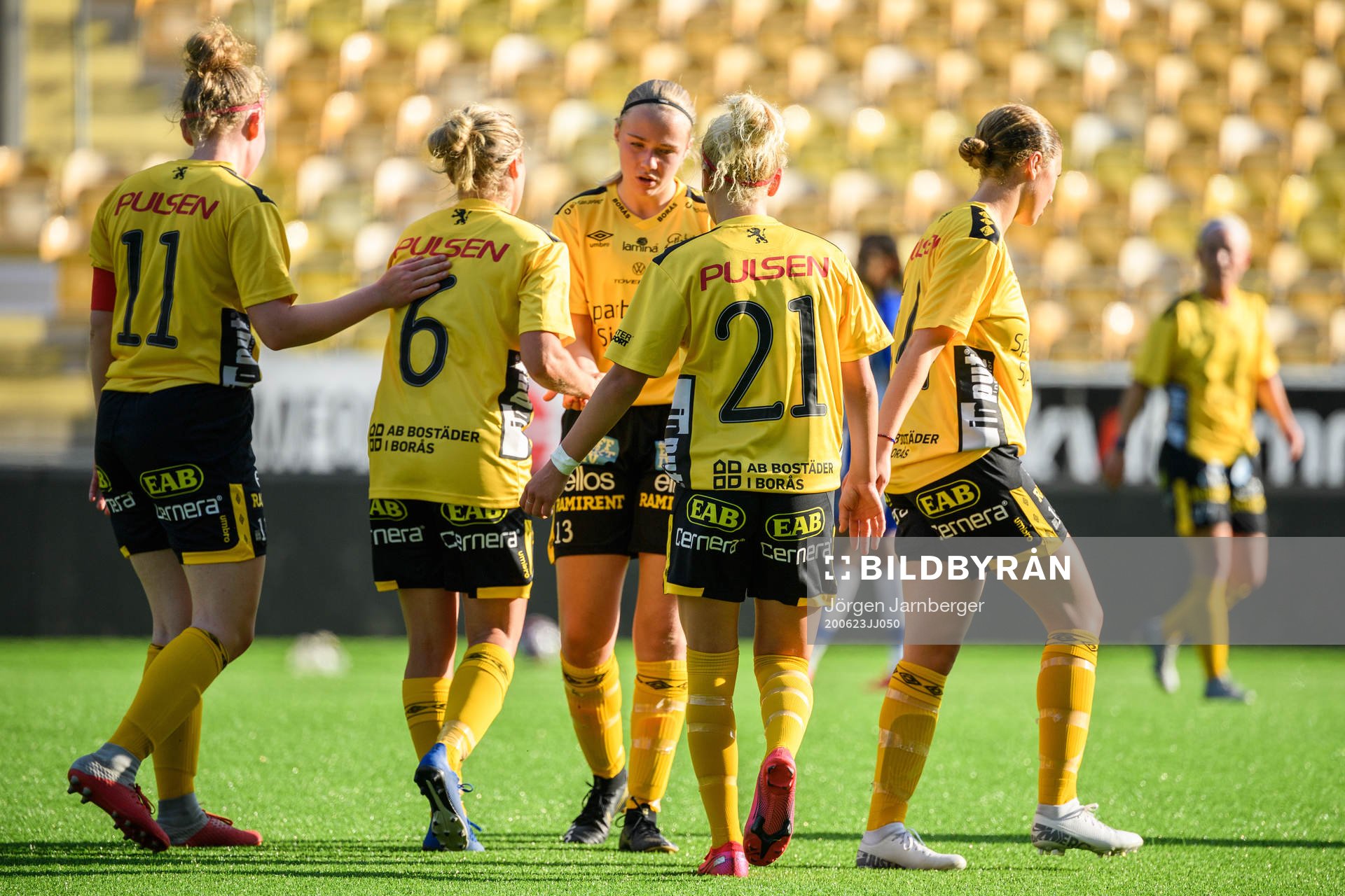 Elfsborgs spelare jublar
