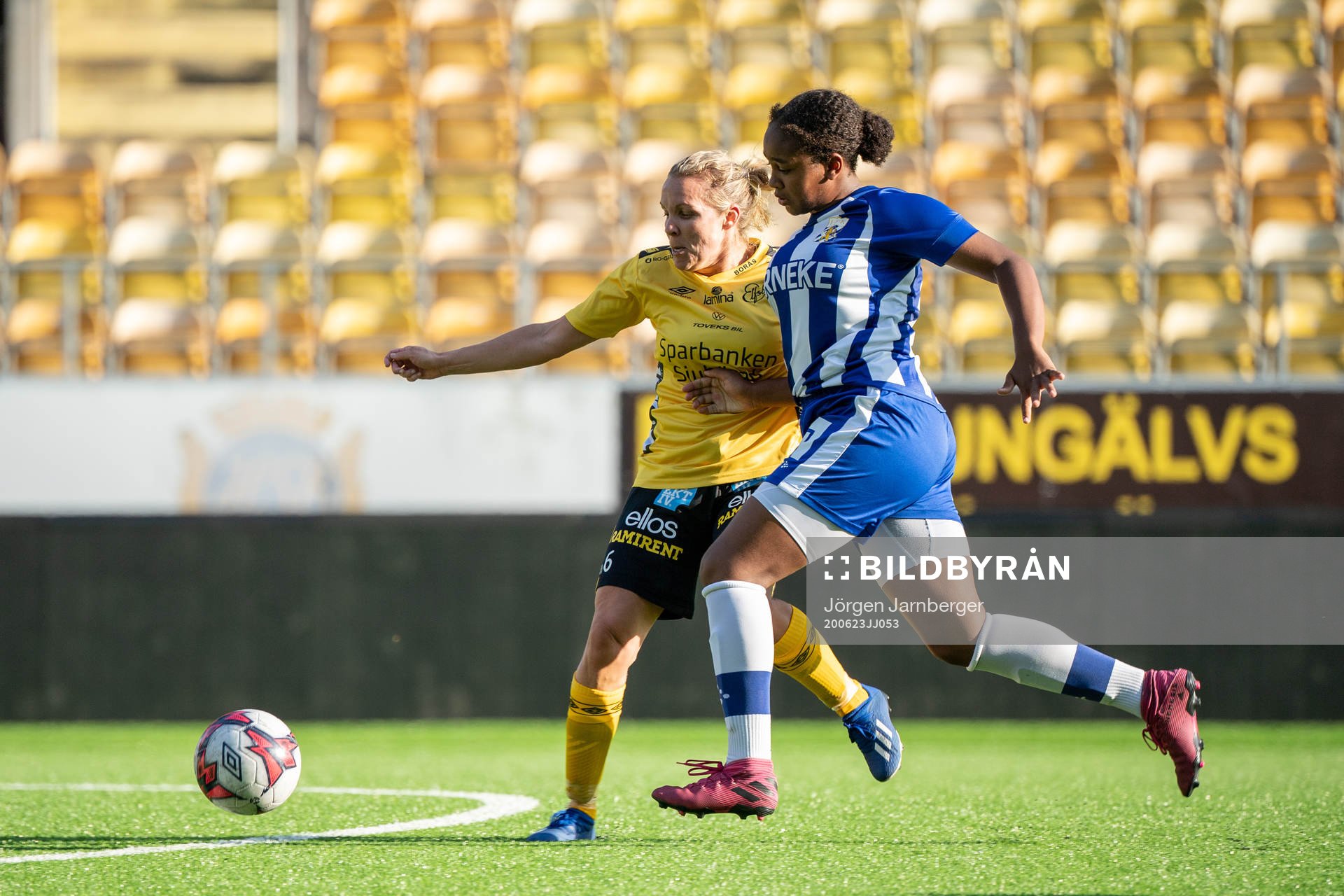 Elfsborgs Linda Westberg Carlsson och IFK Göteborgs Aliima
