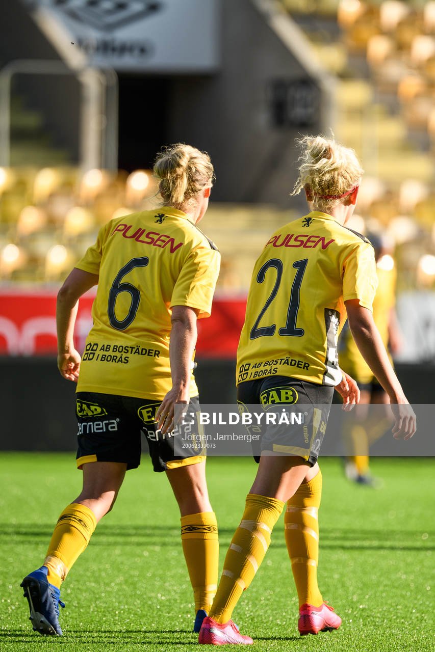 Elfsborgs Linda Westberg Carlsson och Tea Skoglund