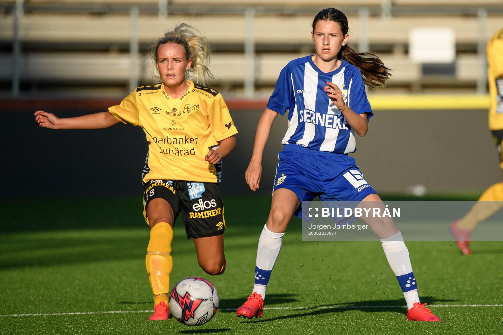 Elfsborgs Moa Skoglund och IFK Göteborgs
