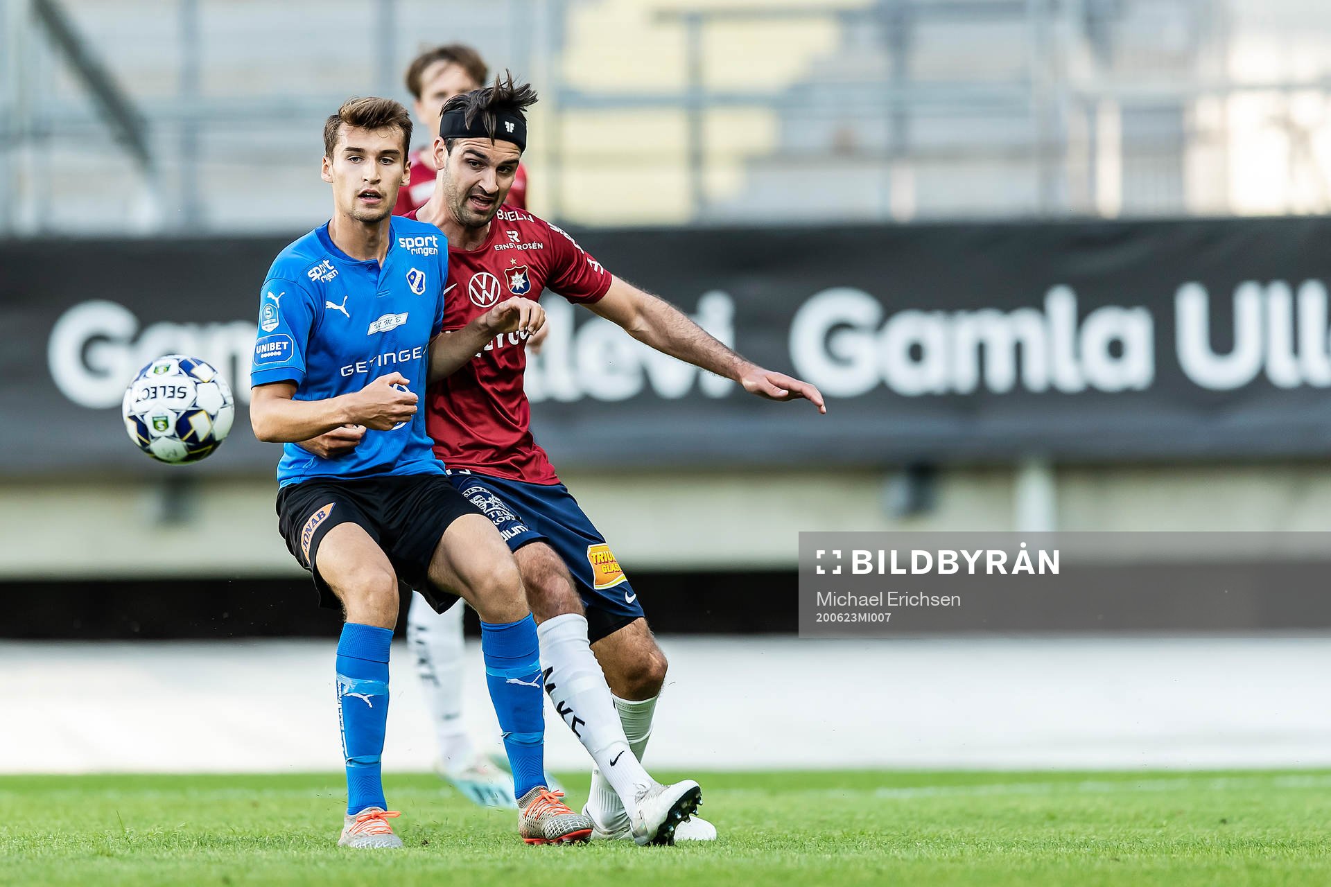 Halmstads Rasmus Wiedesheim-Paul och Örgrytes Oliver