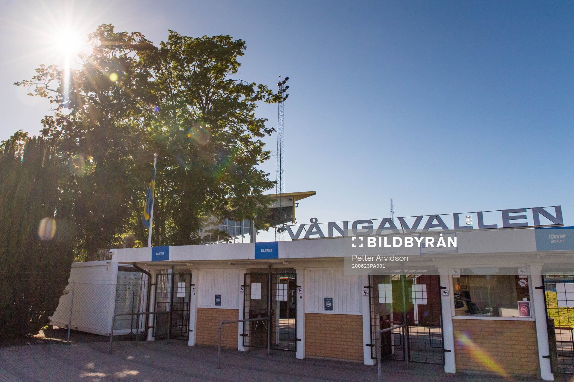 Exteriör Vångavallen