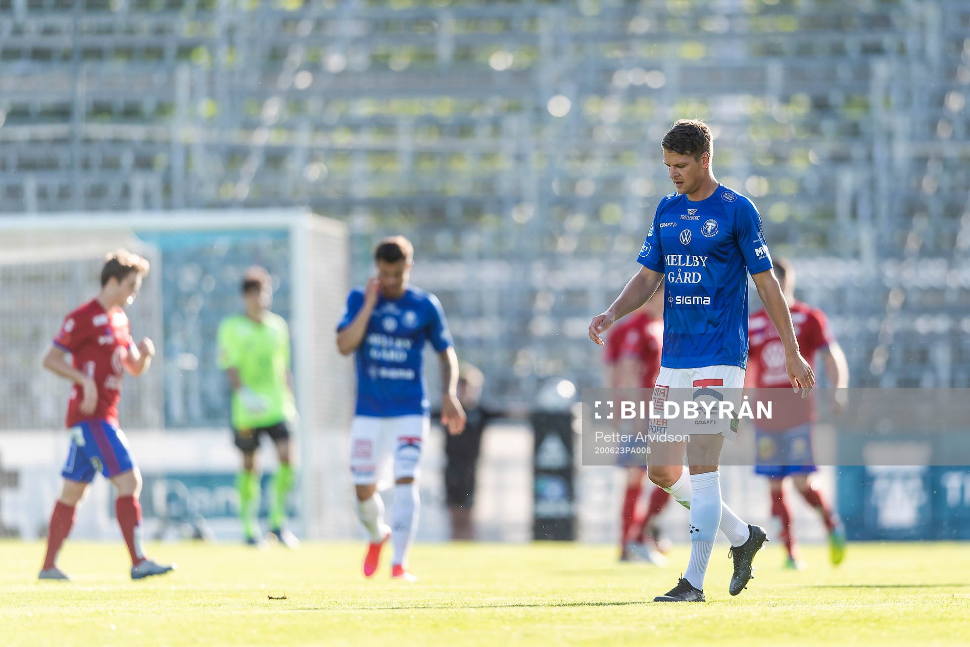 Trelleborgs Fredrik Liverstam deppar