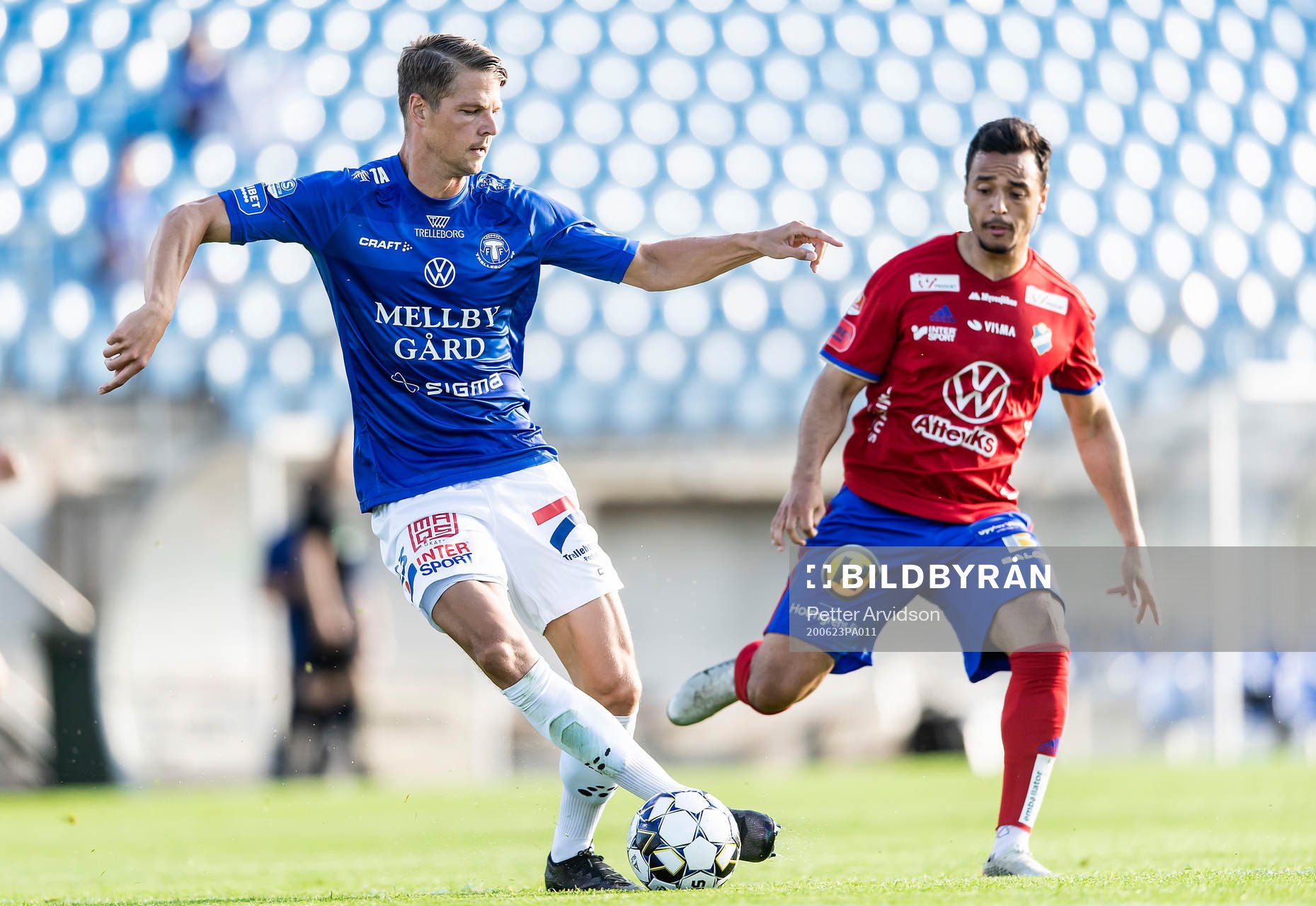 Trelleborgs Fredrik Liverstam och Östers Marc Rochester