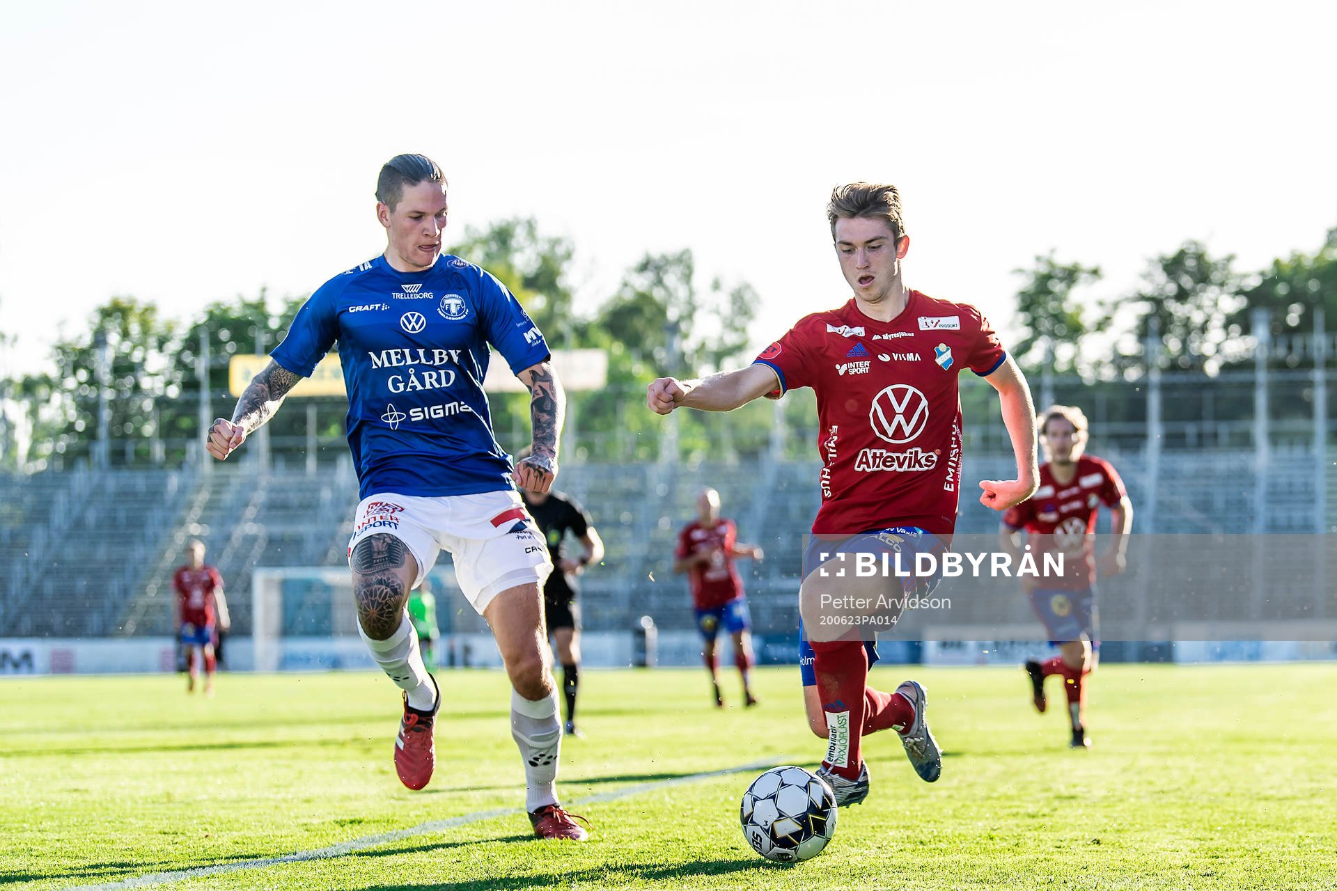 Trelleborgs Isak Jönsson och Östers Carl Johansson