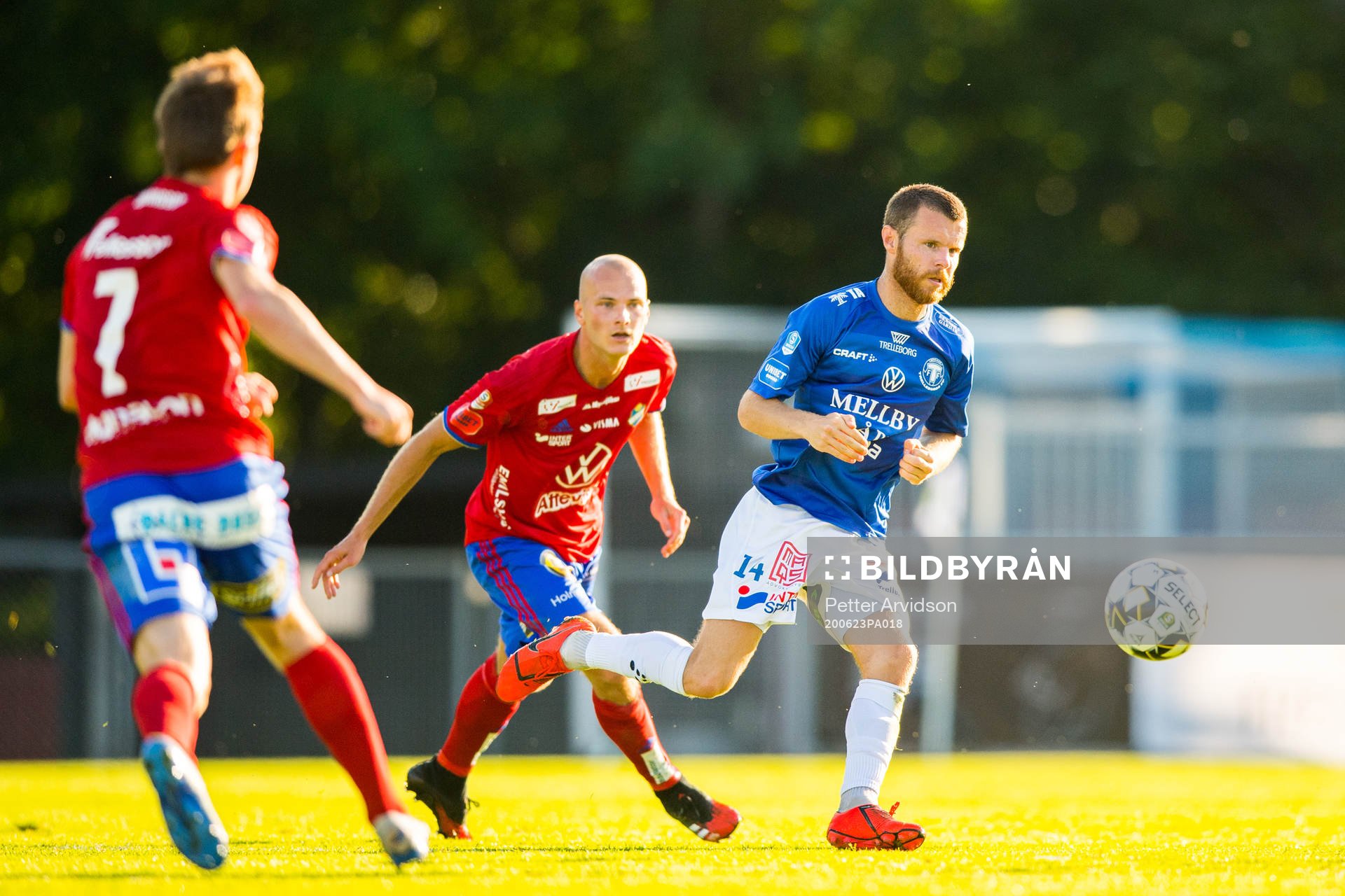 Östers Jonathan Drott och Trelleborgs Måns Söderqvist