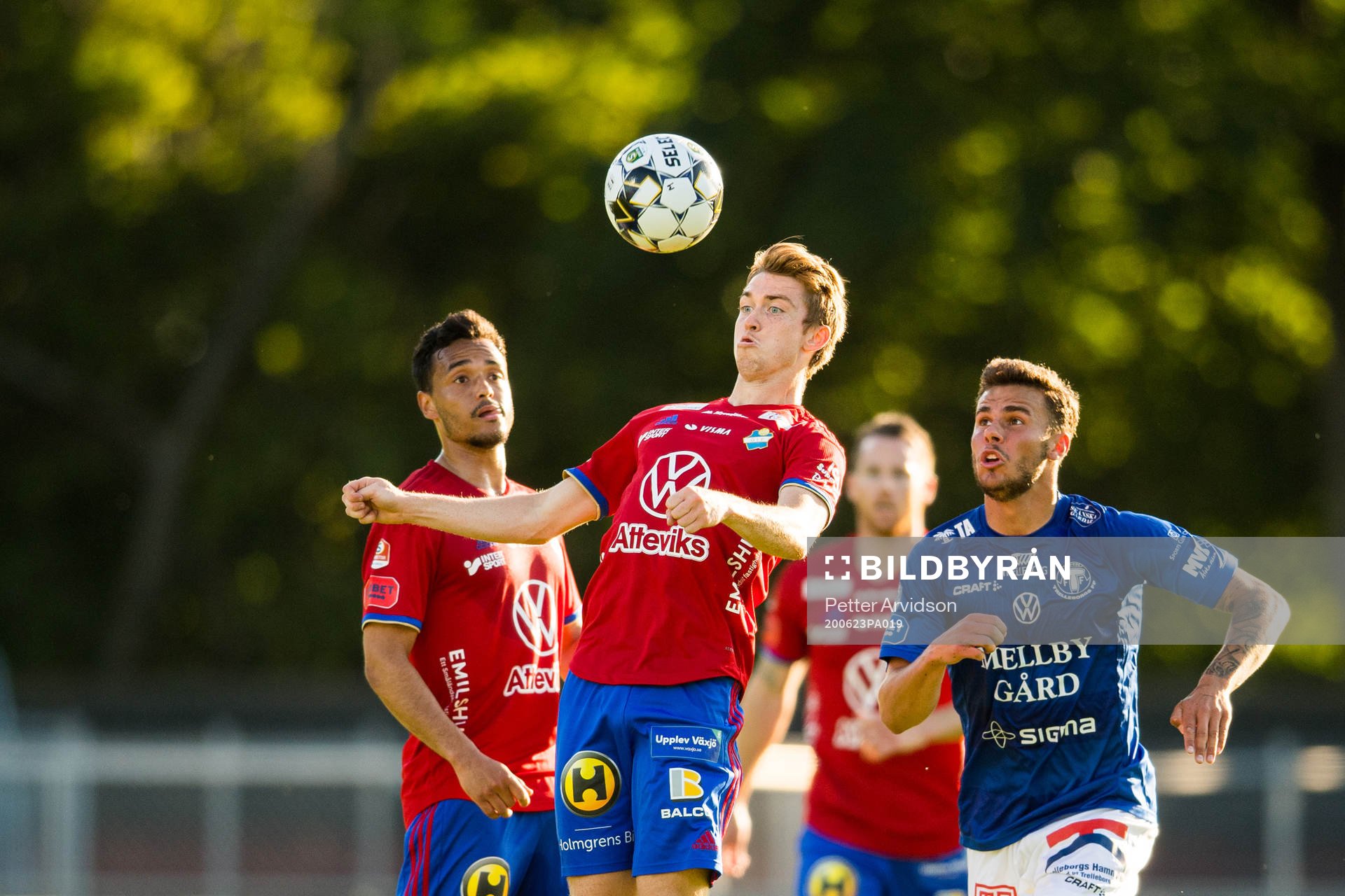 Östers Carl Johansson och Trelleborgs Herman Hallberg