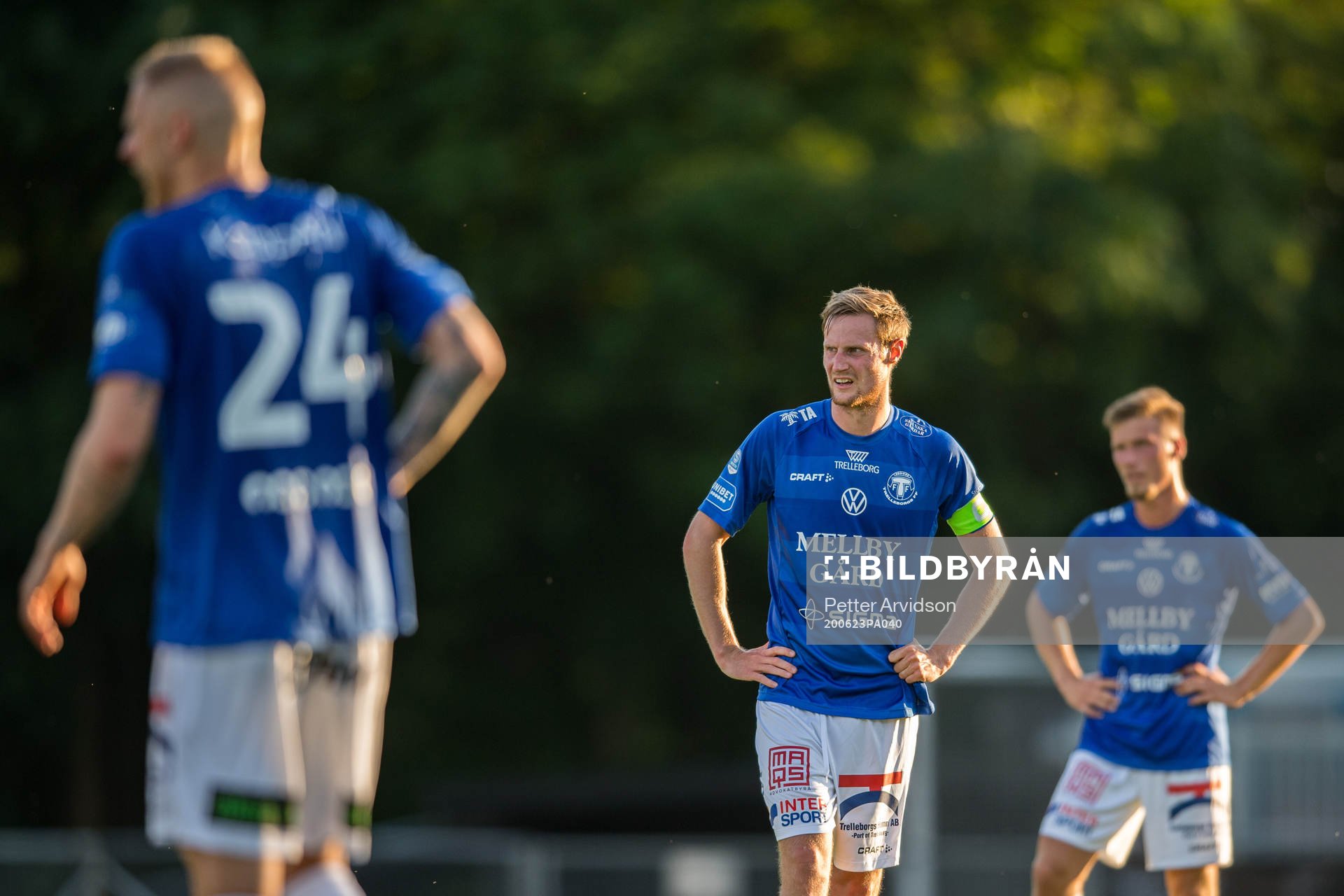 Trelleborgs Anton Tideman deppar