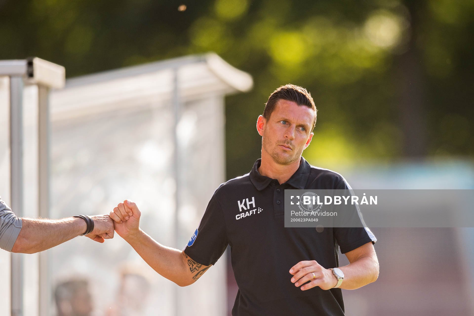 Trelleborgs tränare Kristian Haynes