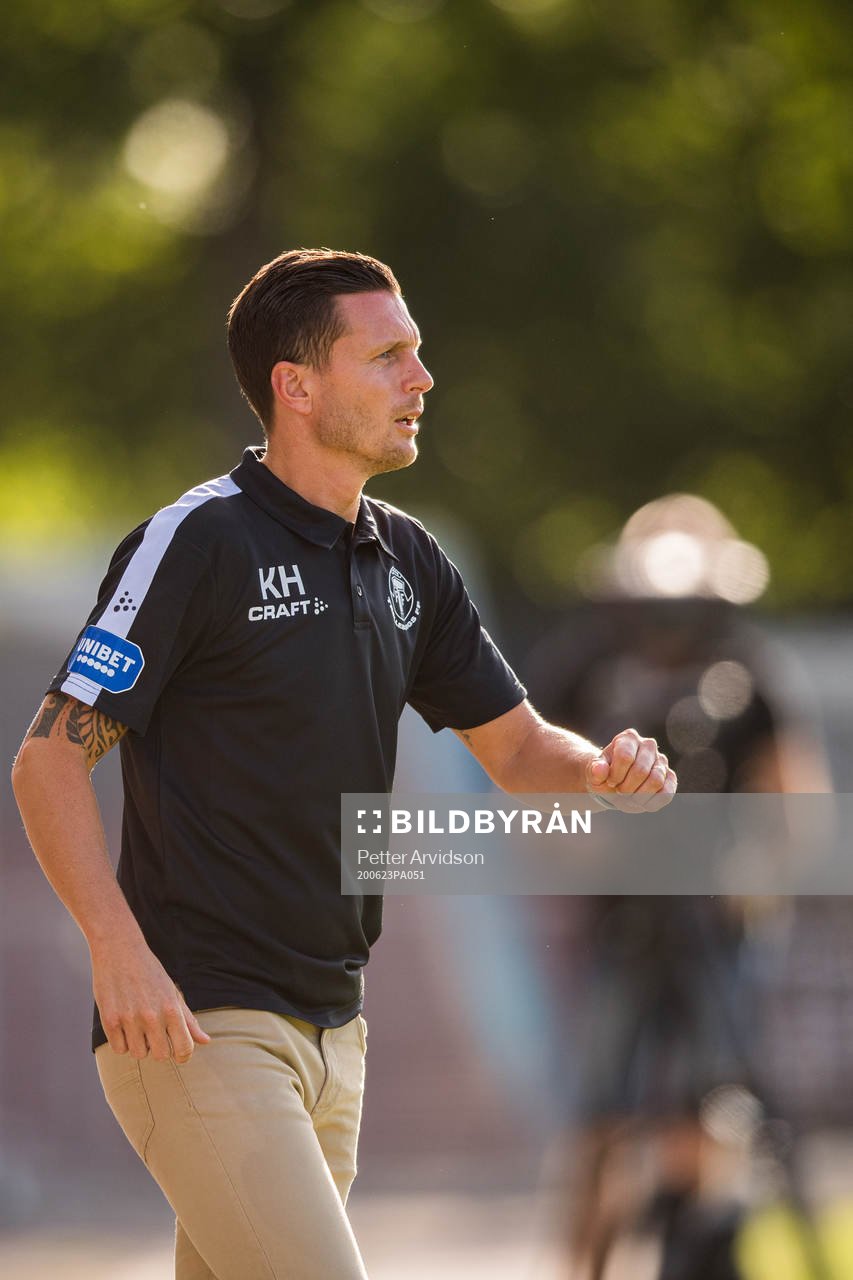 Trelleborgs tränare Kristian Haynes