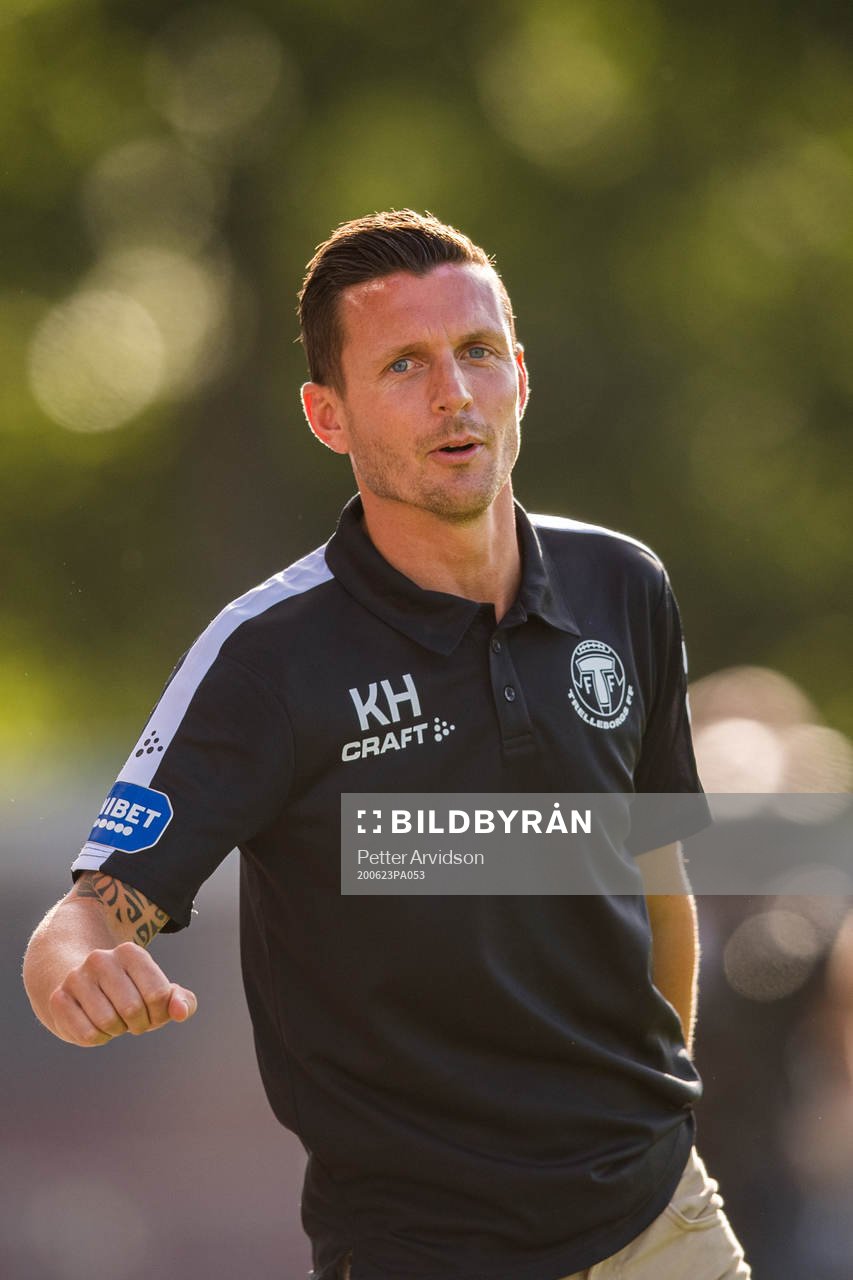 Trelleborgs tränare Kristian Haynes