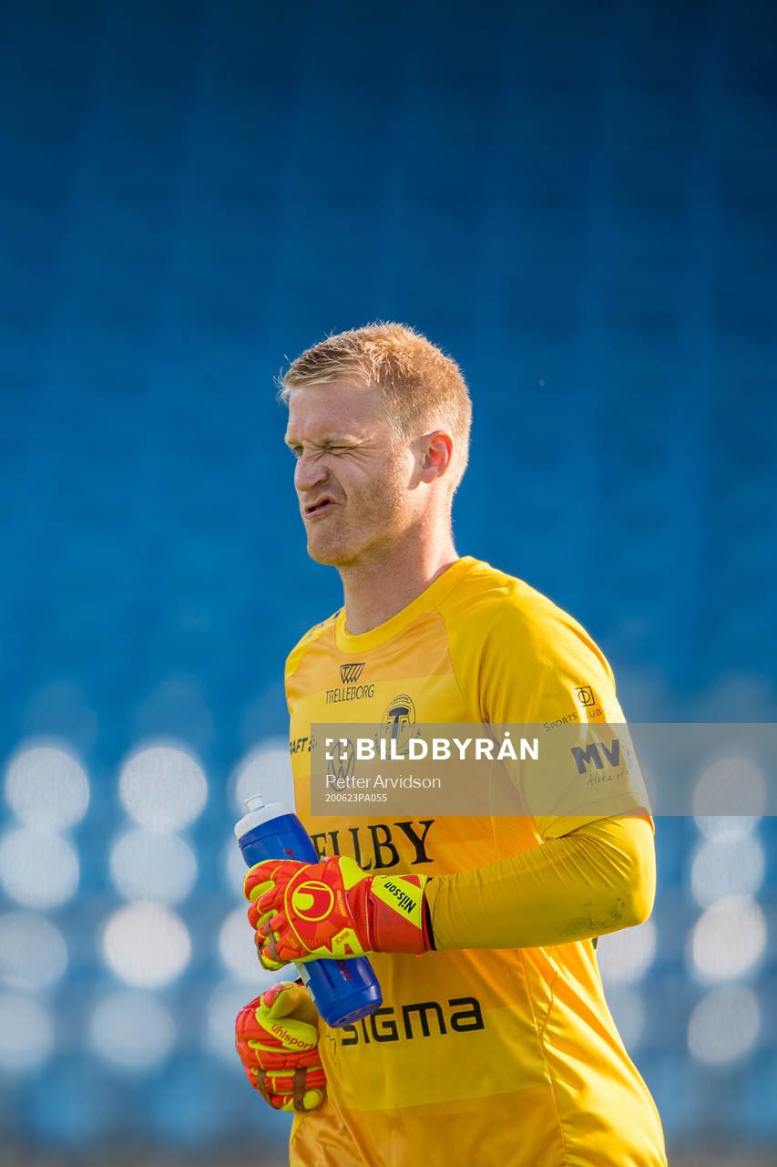 Trelleborgs målvakt Hampus Nilsson