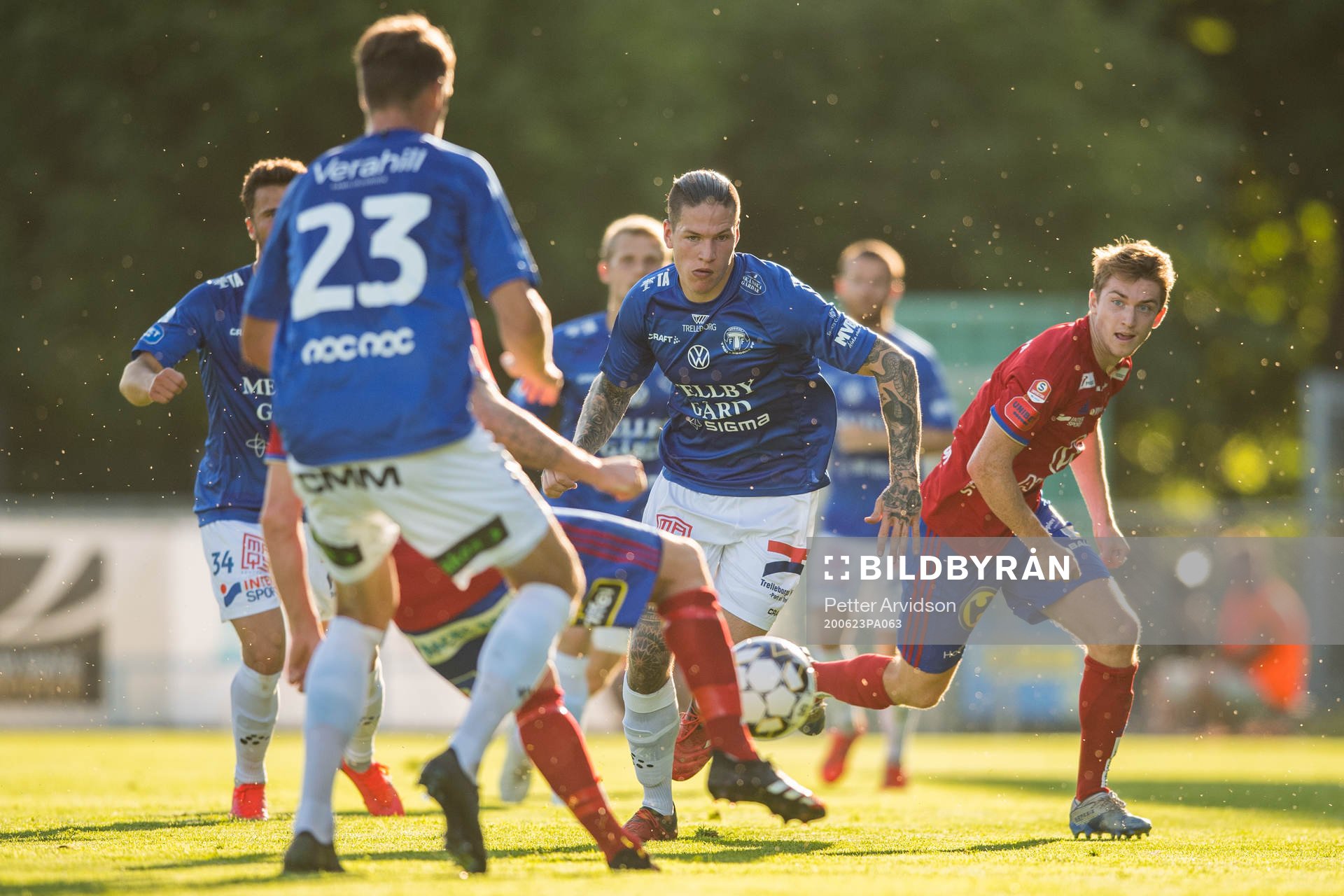 Trelleborgs Isak Jönsson och Östers Carl Johansson