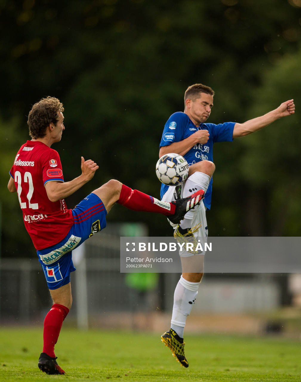 Östers Alexander Henningsson och Trelleborgs Oscar