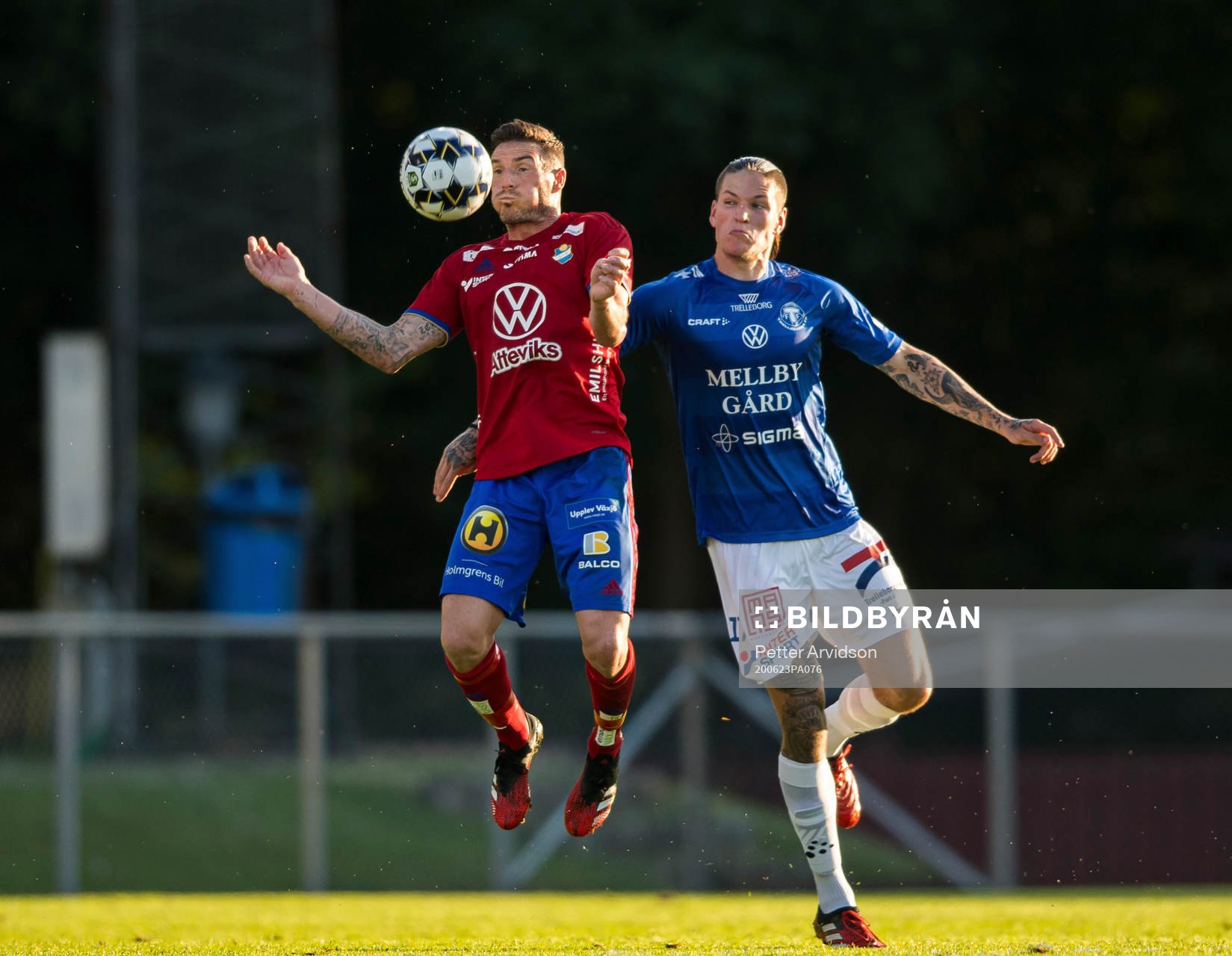 Östers James Keene och Trelleborgs Isak Jönsson