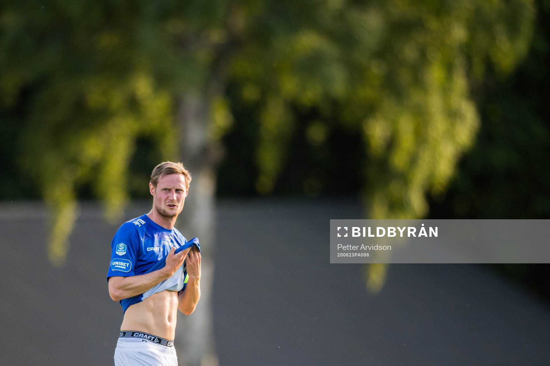 Trelleborgs Anton Tideman deppar
