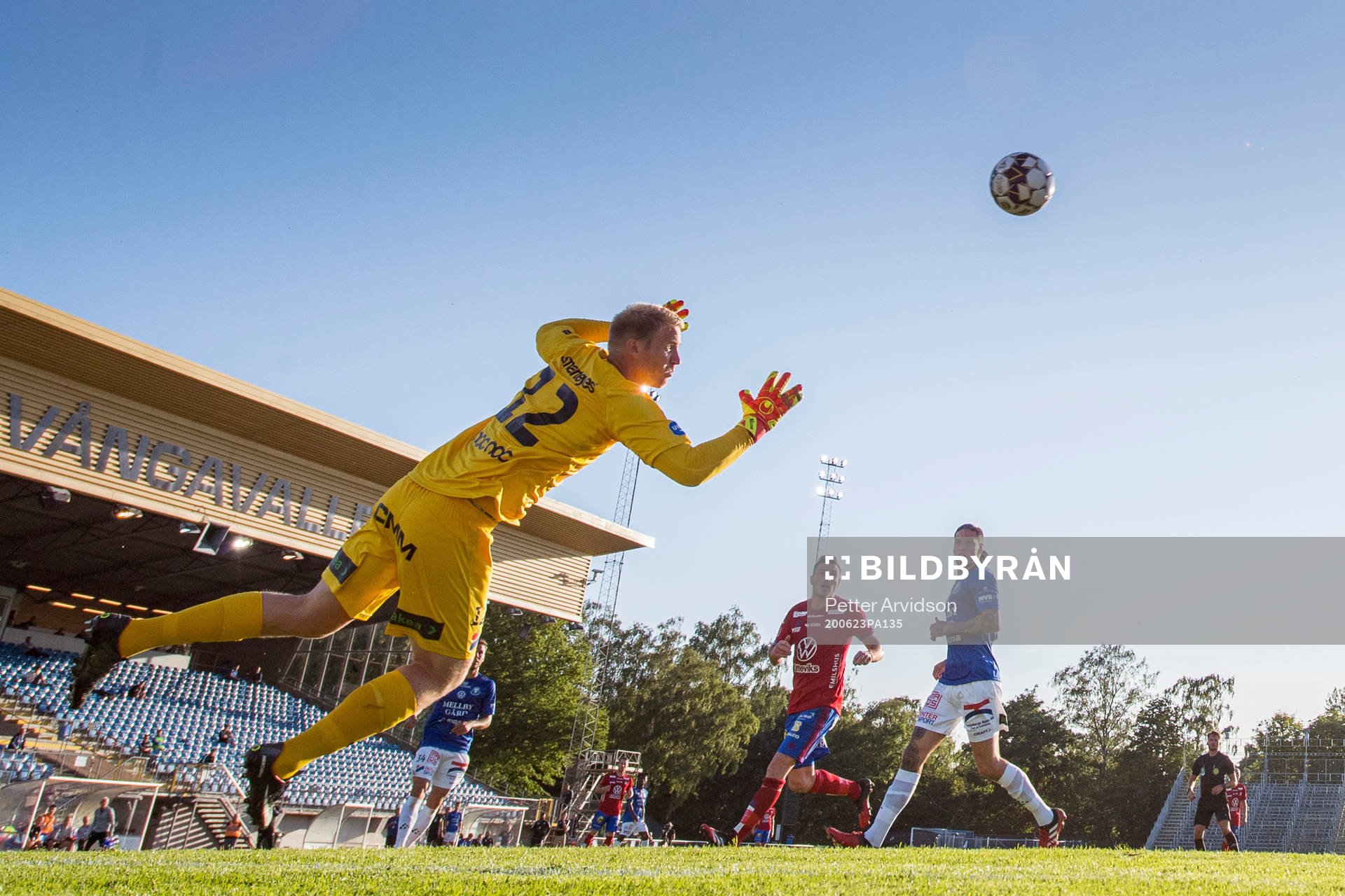 under fotbollsmatchen i Superettan  mellan Trelleborg och