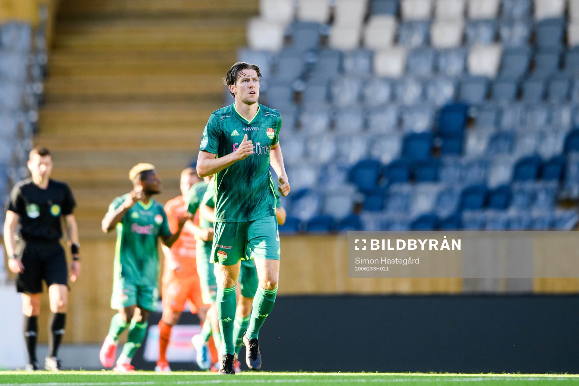 Dalkurds Johan Stenberg jublar