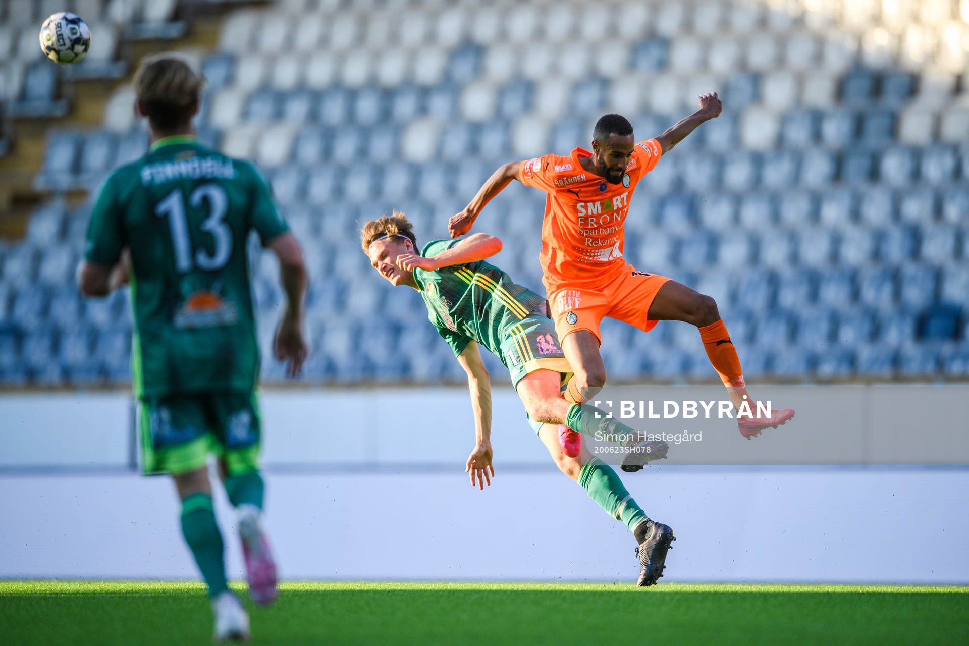 Dalkurds Christoffer Styffe och AFC Eskilstunas Ferid Ali