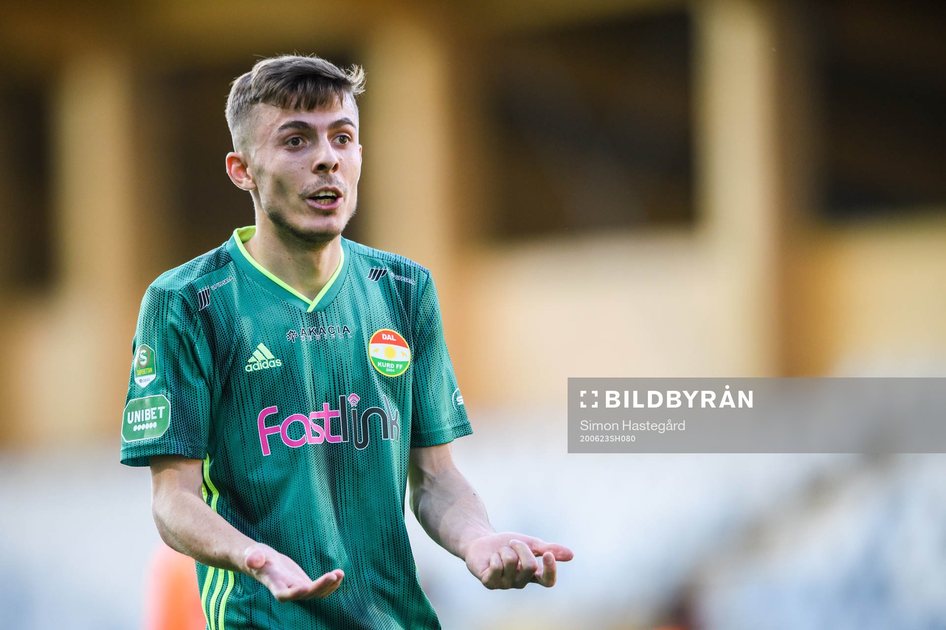 Dalkurds Patriot Sejdiu  reagerar