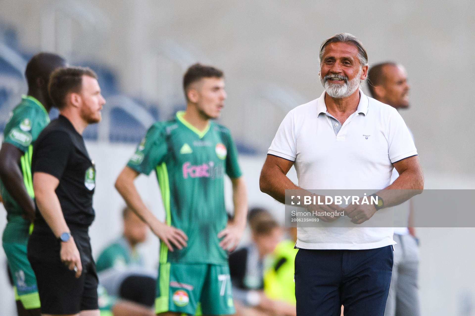 AFC Eskilstunas tränare Özcan Melkemichel