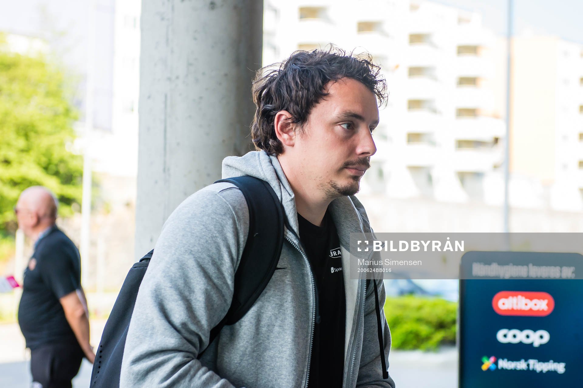 Vegard Valgermo Forren of Brann arrives