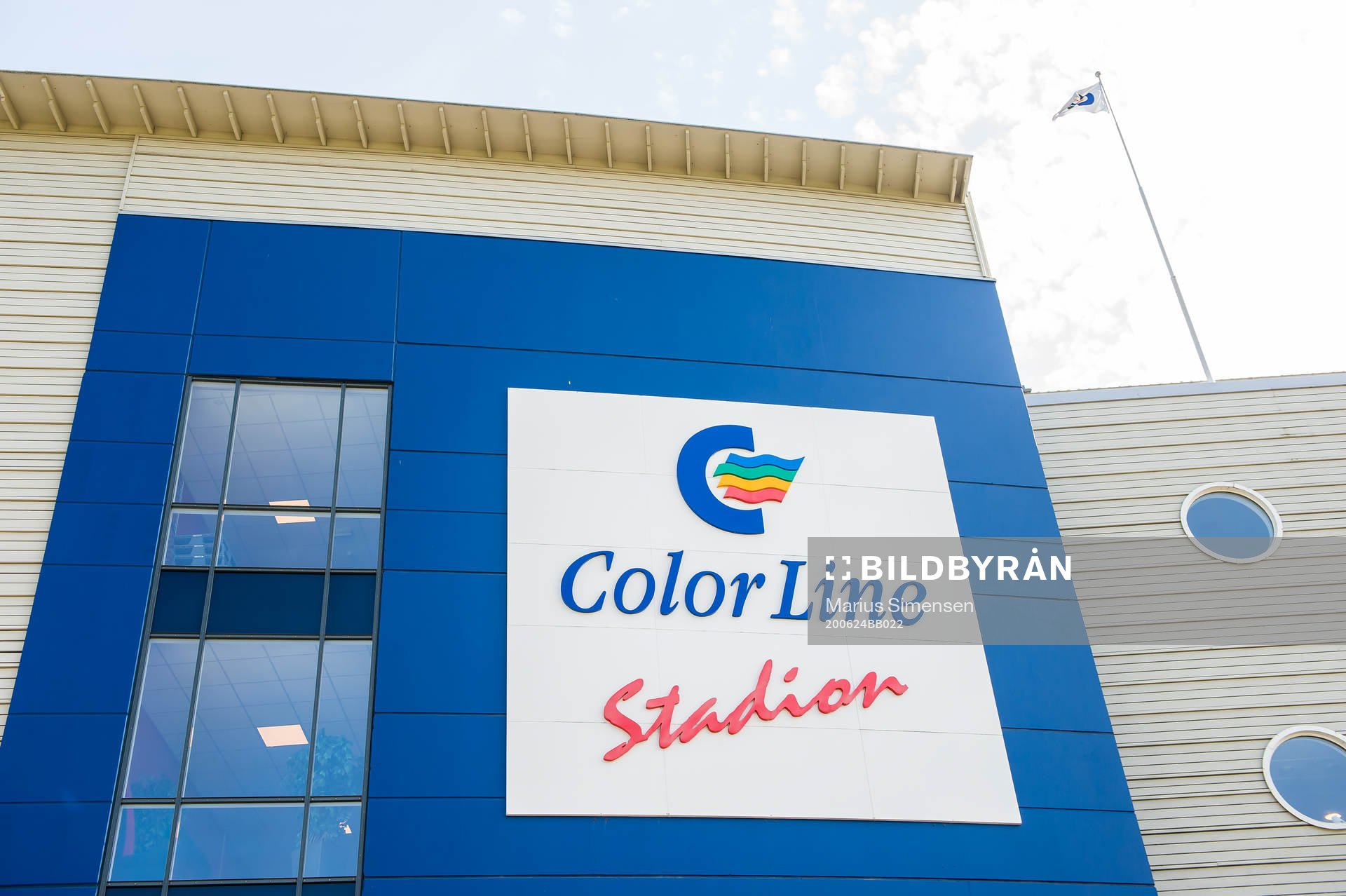 General view of Color Line Stadion
