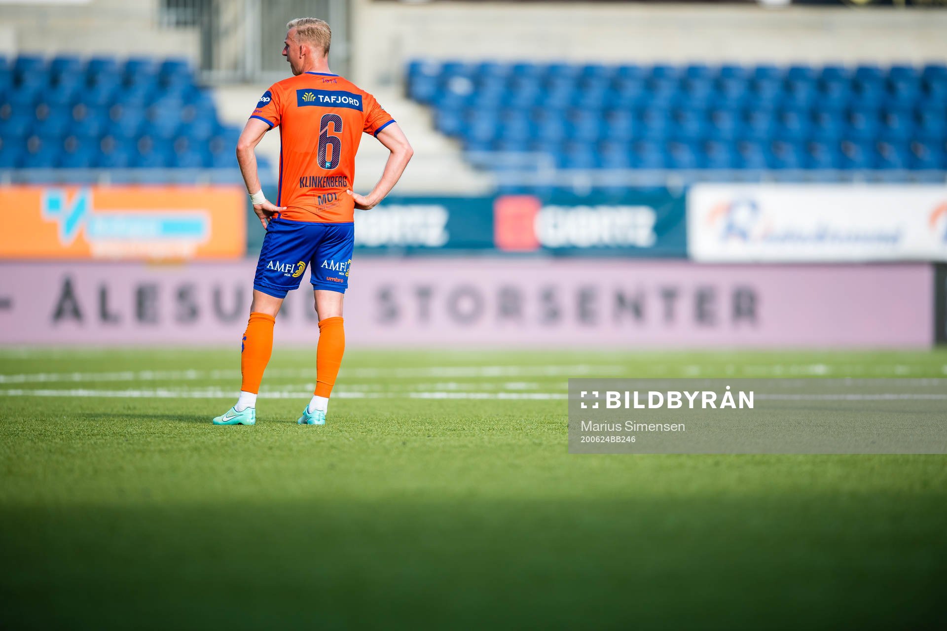 Daan Frederikus Quirinus Klinkenberg of Aalesund looks