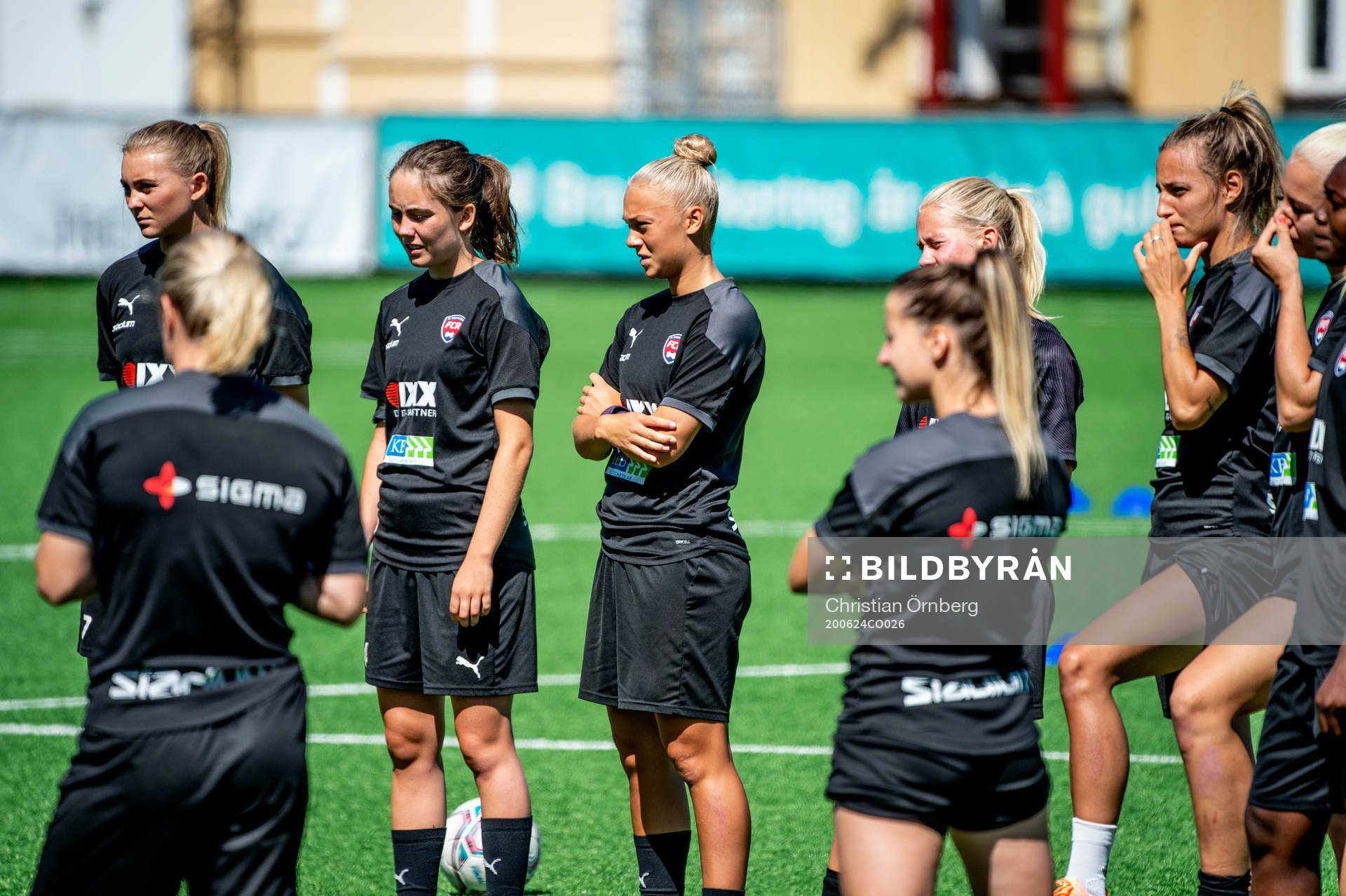 Hanna Bennison i mitten